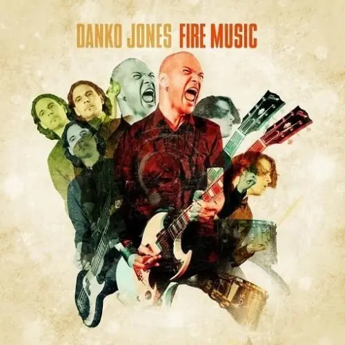 DANKO JONES · Fire Music | BLACK VINYL LP DANKO JONES · Fire Music | BLACK VINYL LP (Hard Rock Vinyl)