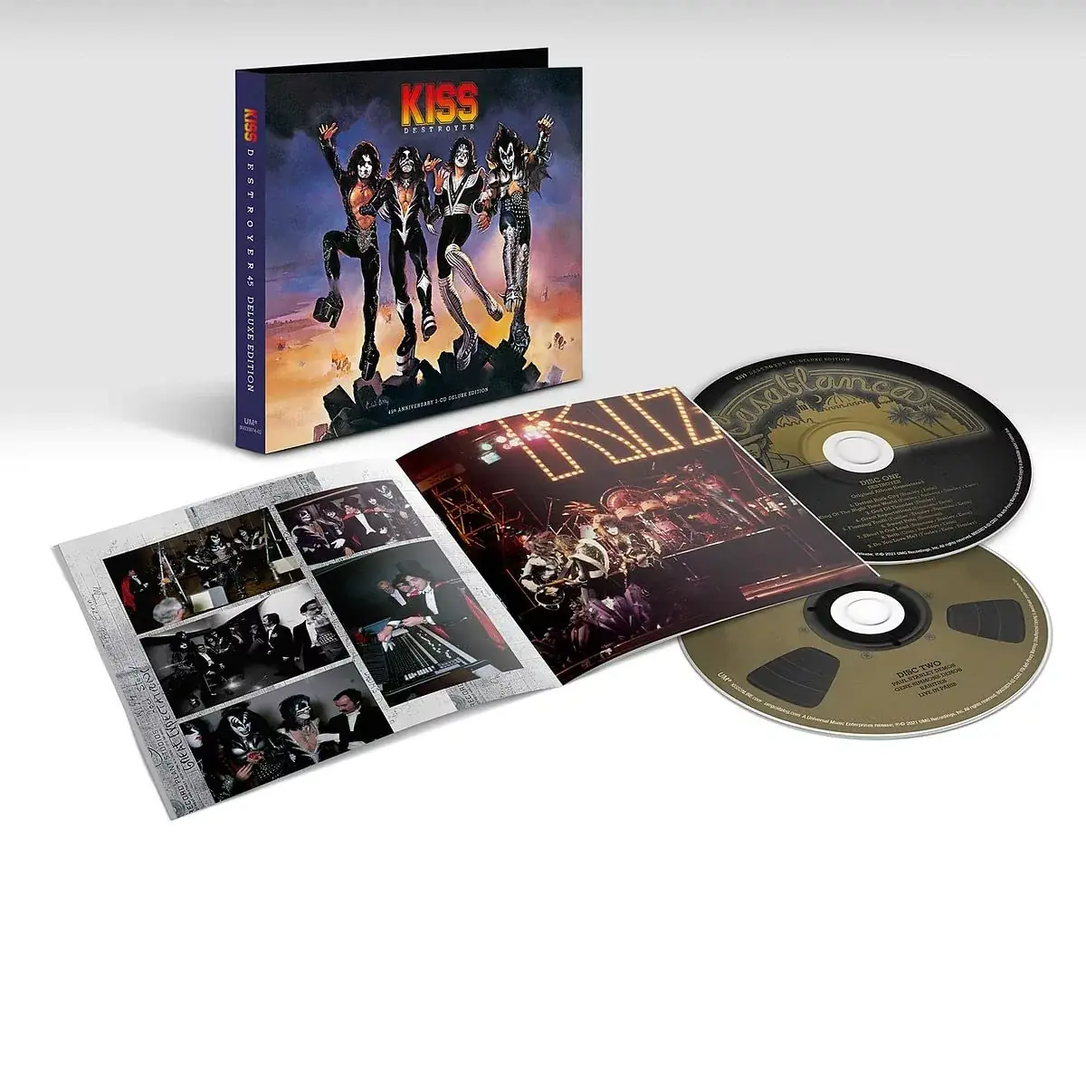 KISS - Destroyer - 45th Anniversary - Deluxe Edition · 2CD DIGIPAK KISS - Destroyer - 45th Anniversary - Deluxe Edition · 2CD DIGIPAK (Hard Rock CDs)