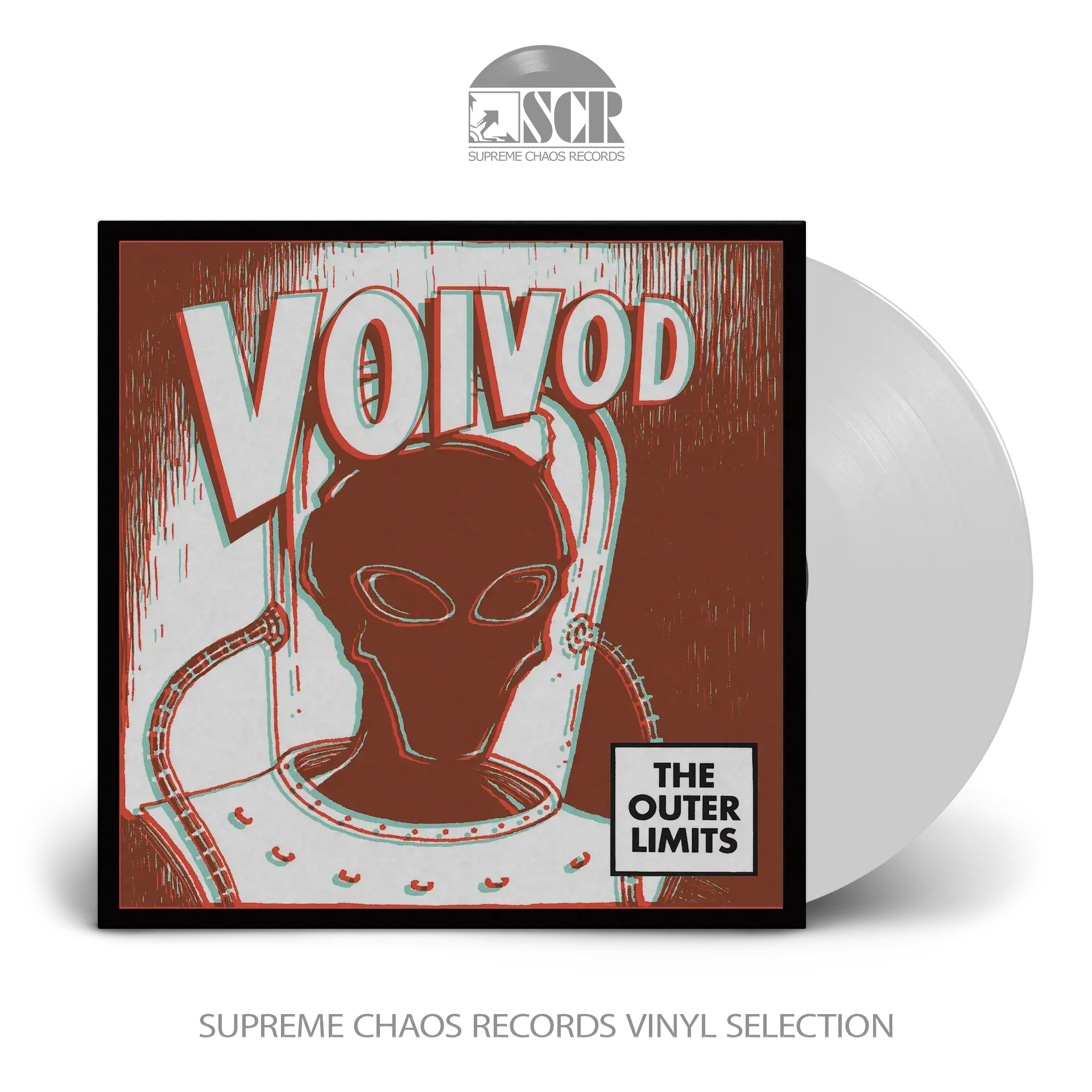 VOIVOD - The Outer Limits · 3D WHITE LP VOIVOD - The Outer Limits · 3D WHITE LP (Progressive Metal Vinyl)