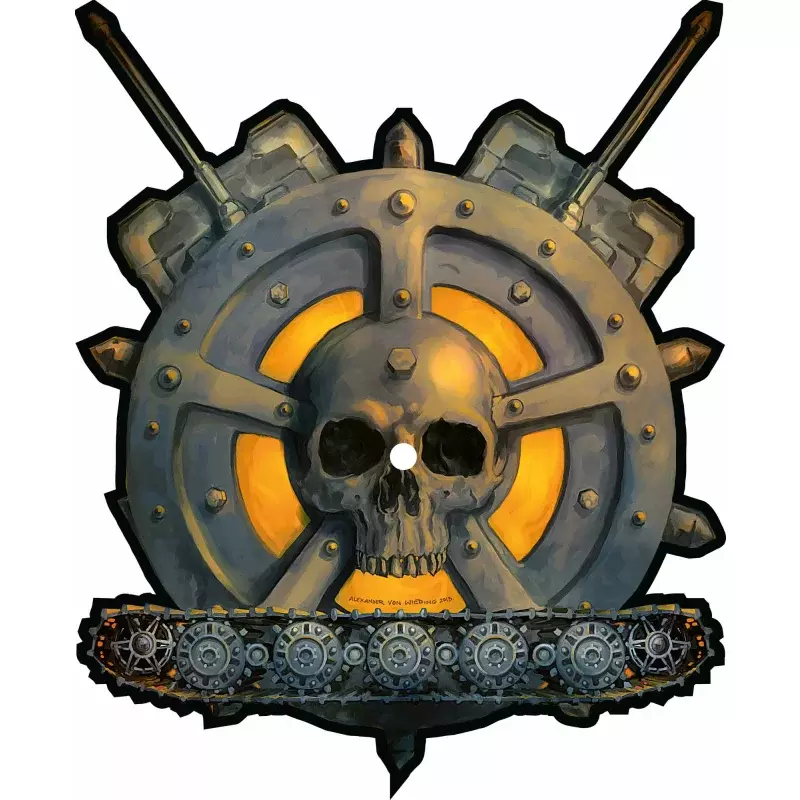 JAG PANZER - Chain of Command/ She Waits · SHAPE LP JAG PANZER - Chain of Command/ She Waits · SHAPE LP (Power Metal Vinyl)