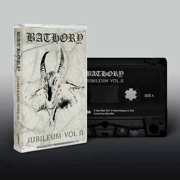 BATHORY - Jubileum Vol. II · BLACK TAPE BATHORY - Jubileum Vol. II · BLACK TAPE (Black Metal Tapes)