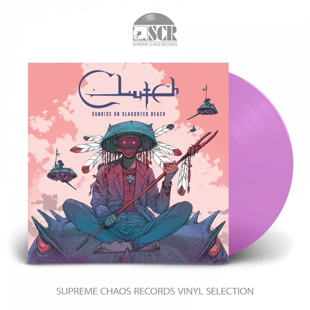 CLUTCH - Sunrise On Slaughter Beach · LAVENDER LP CLUTCH - Sunrise On Slaughter Beach · LAVENDER LP (Hardrock/Stoner Rock Vinyl)