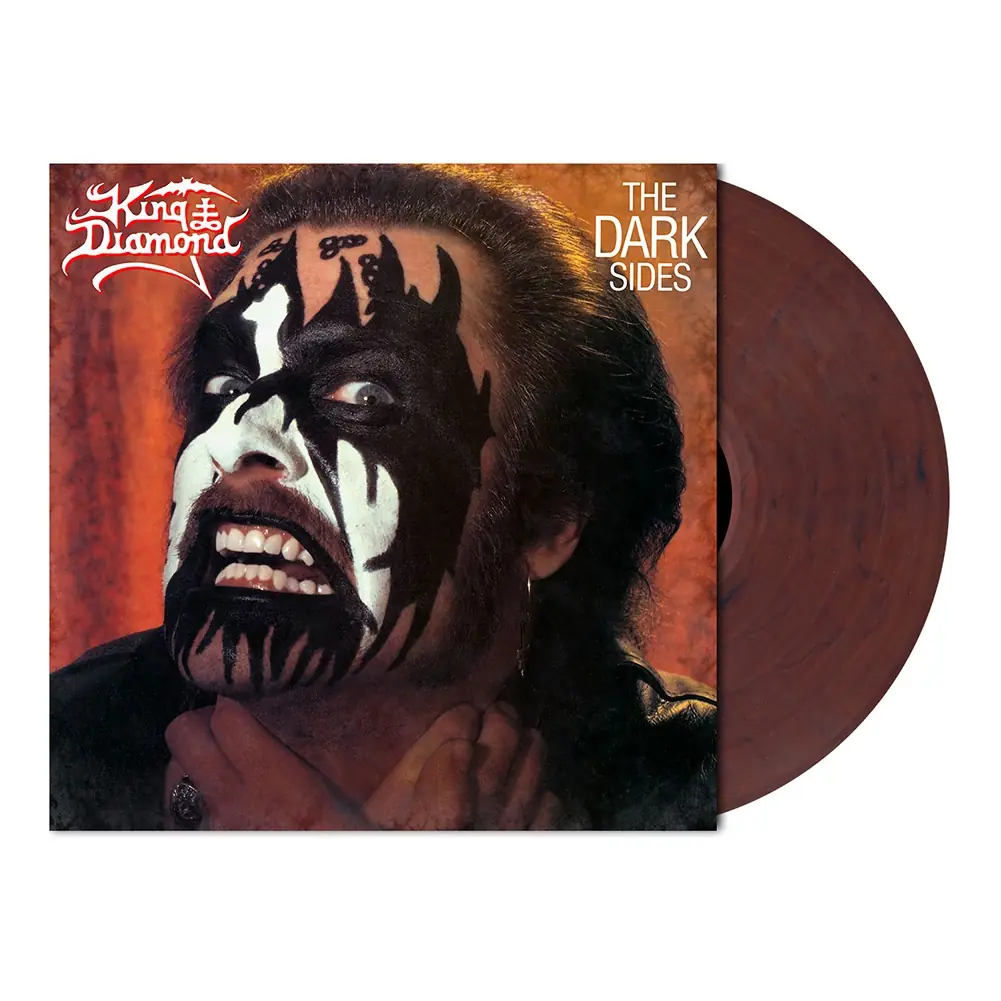 KING DIAMOND - The Dark Sides · CLEAR DARK ROSE LP