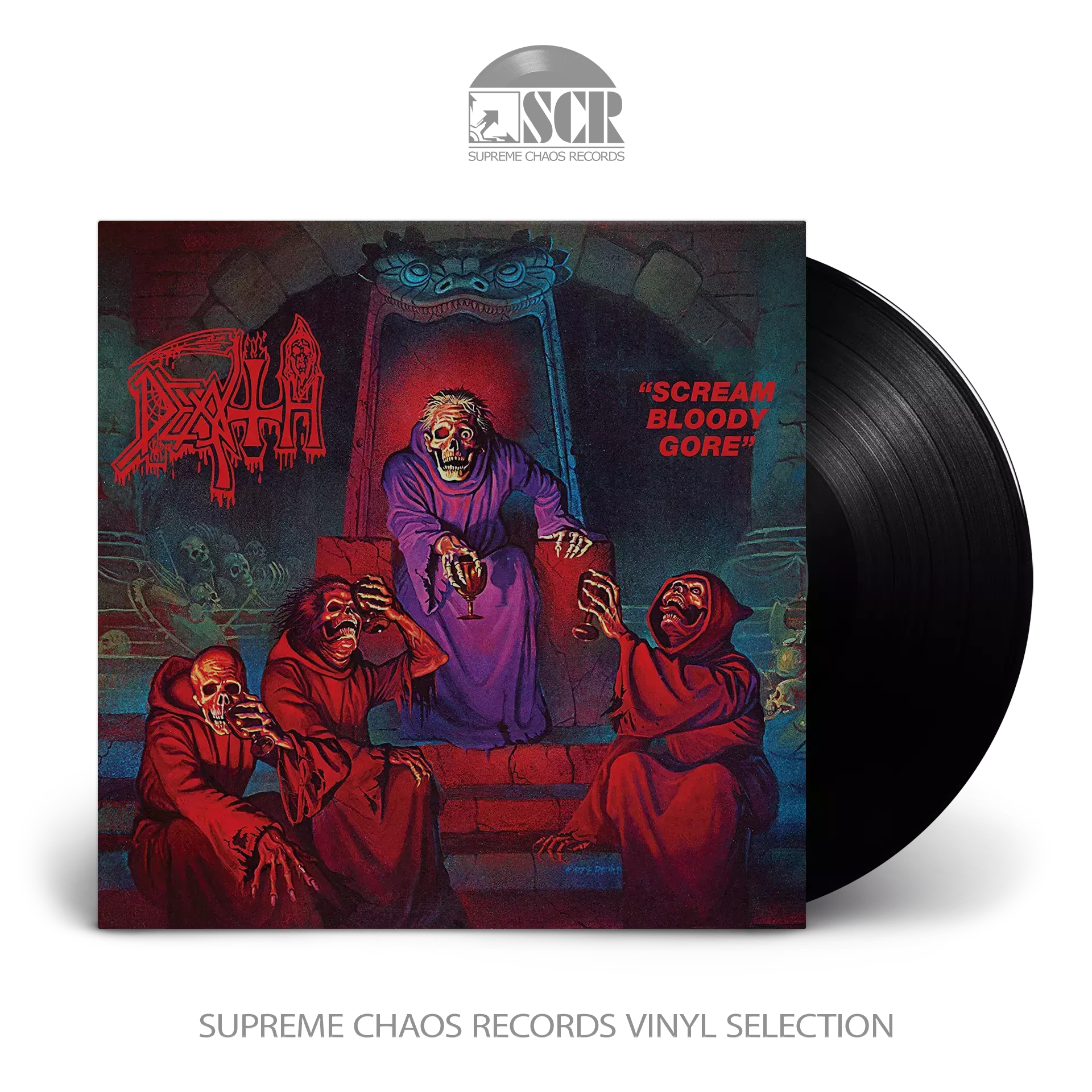DEATH · Scream Bloody Gore | BLACK LP DEATH · Scream Bloody Gore | BLACK LP (Death Metal Vinyl)