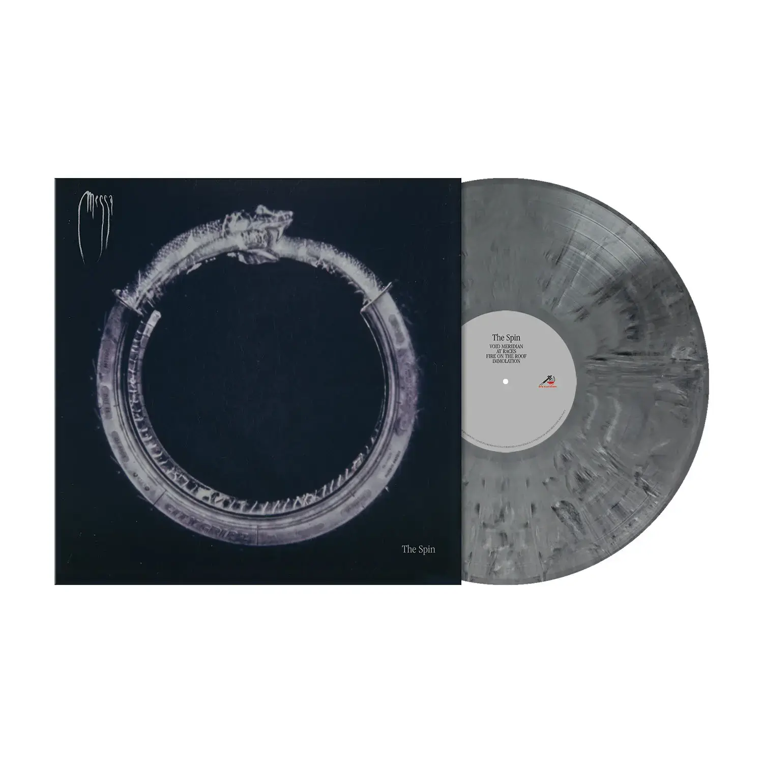 MESSA - The Spin (Tour Edition) · STEEL-GREY MARBLED LP · Picture 2 MESSA - The Spin (Tour Edition) · STEEL-GREY MARBLED LP (Doom Metal Vinyl) · Picture 2
