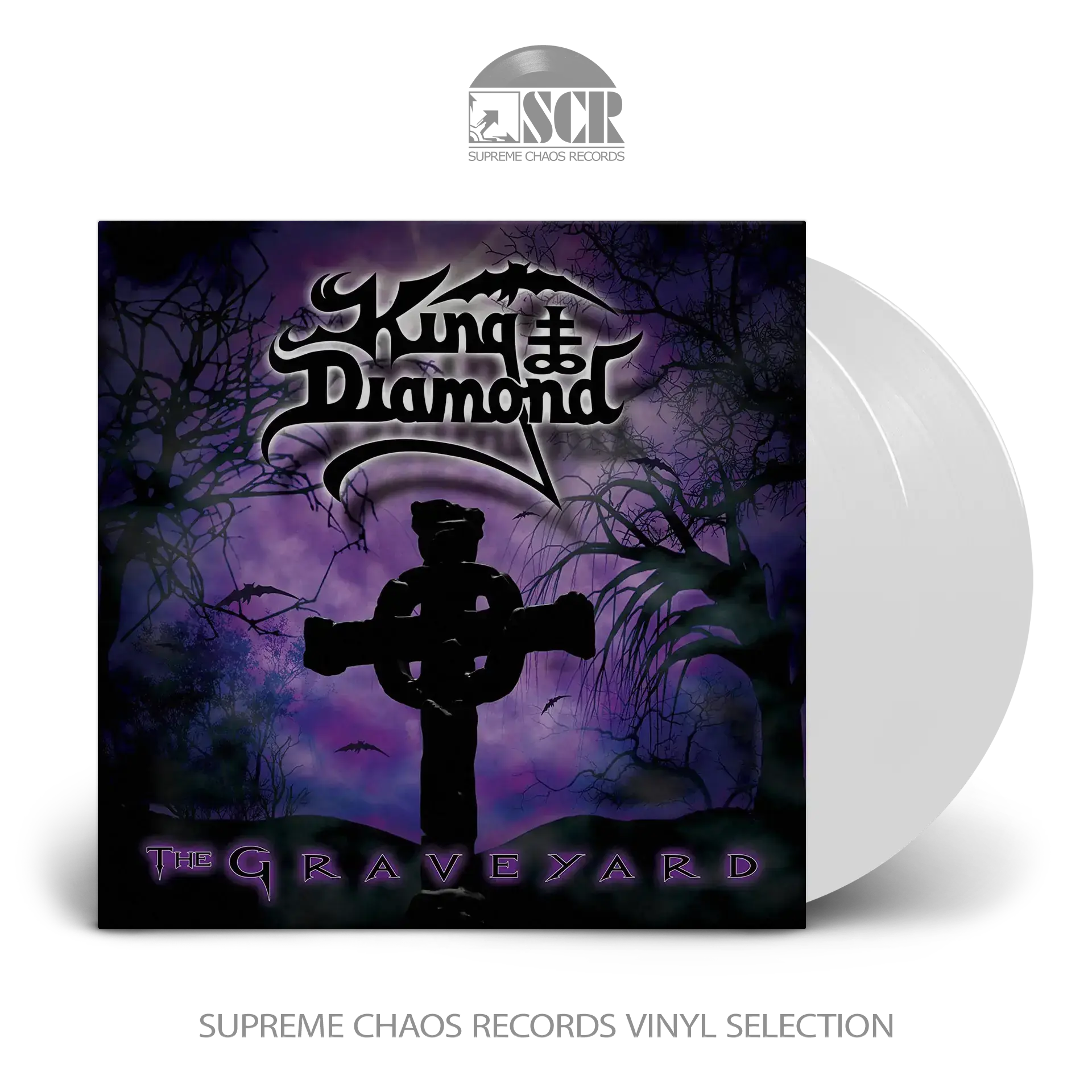 KING DIAMOND · The Graveyard | WHITE 2LP KING DIAMOND · The Graveyard | WHITE 2LP (Heavy Metal Vinyl)