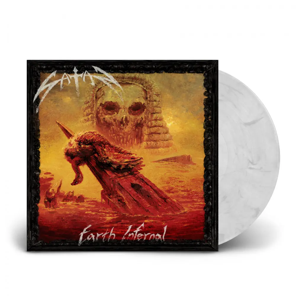 SATAN - Earth Infernal · GREY SPECIAL EDITION LP SATAN - Earth Infernal · GREY SPECIAL EDITION LP (Heavy Metal Vinyl)