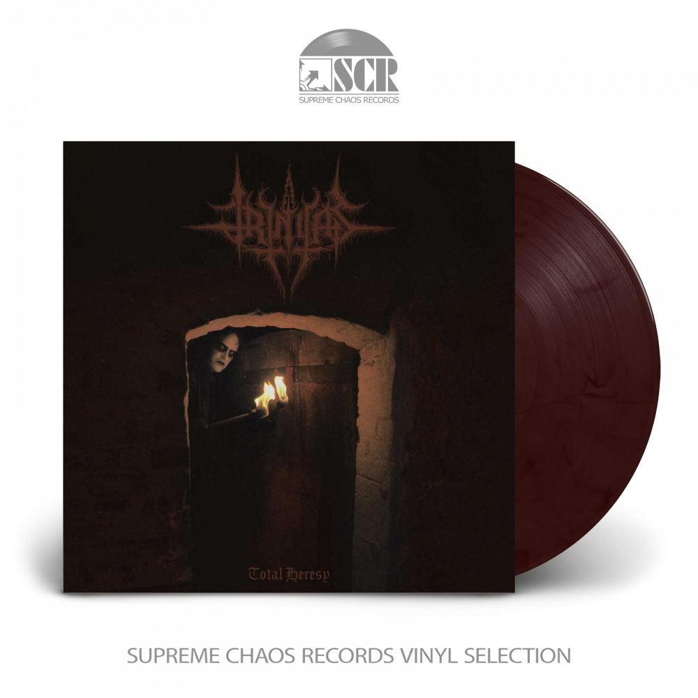 TRINITAS - Total Heresy · RED LP TRINITAS - Total Heresy · RED LP (Black Metal Vinyl)