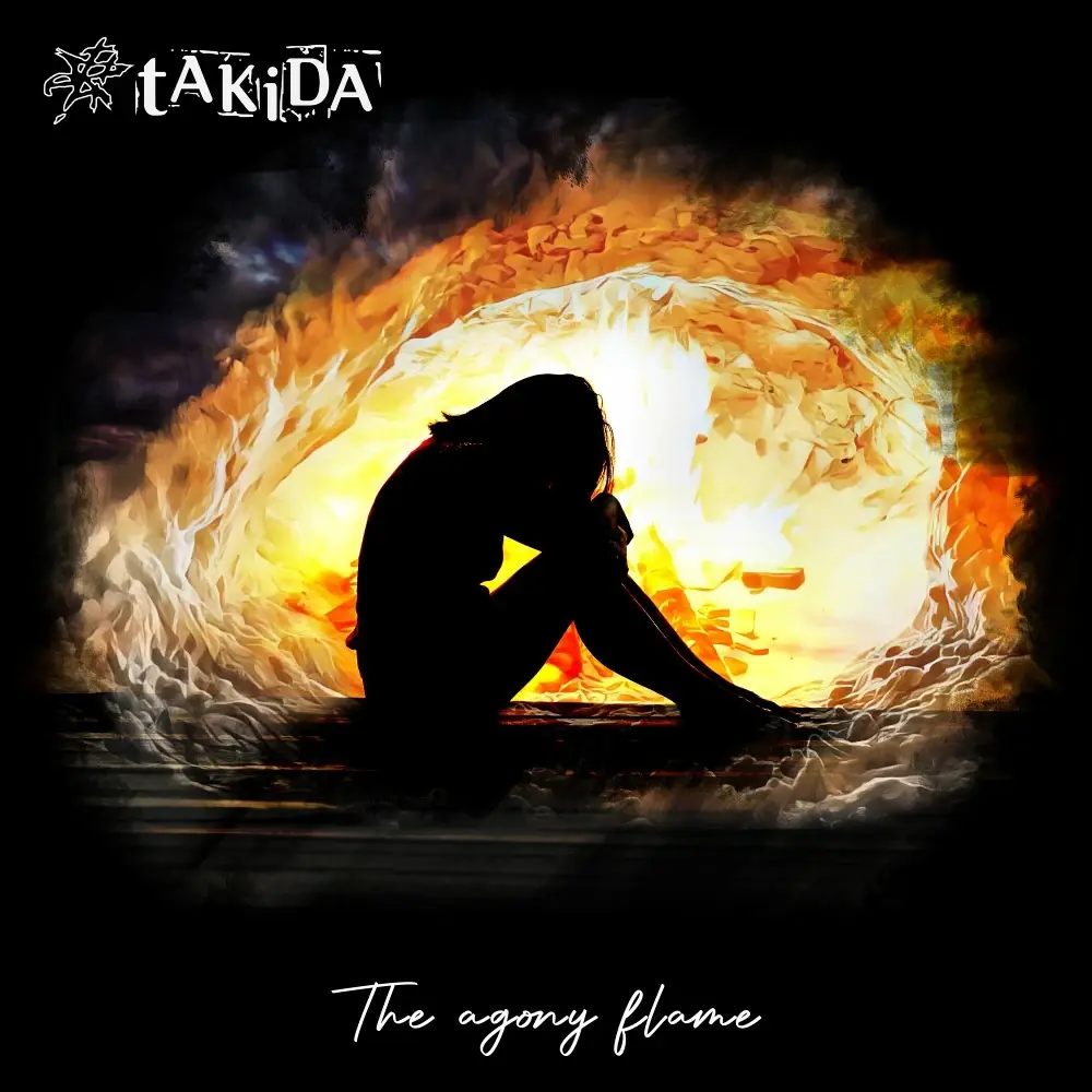 TAKIDA - The Agony Flame · BLACK LP (Pop Rock Vinyl) · Bild 1
