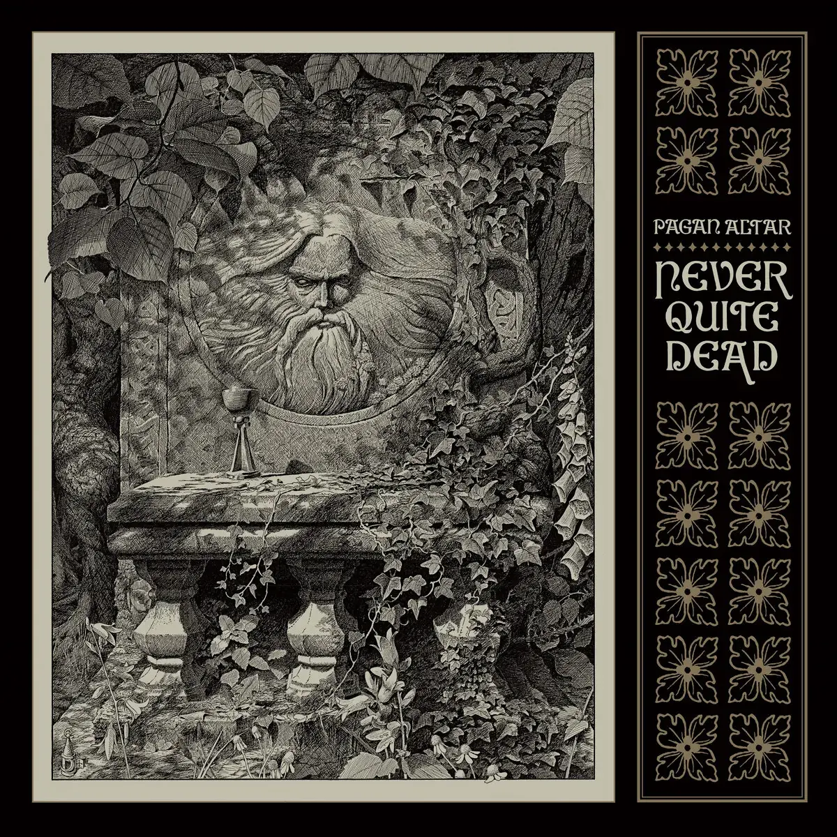 PAGAN ALTAR - Never Quite Dead · BLACK LP (Heavy Metal/Doom Metal Vinyl) · Bild 1