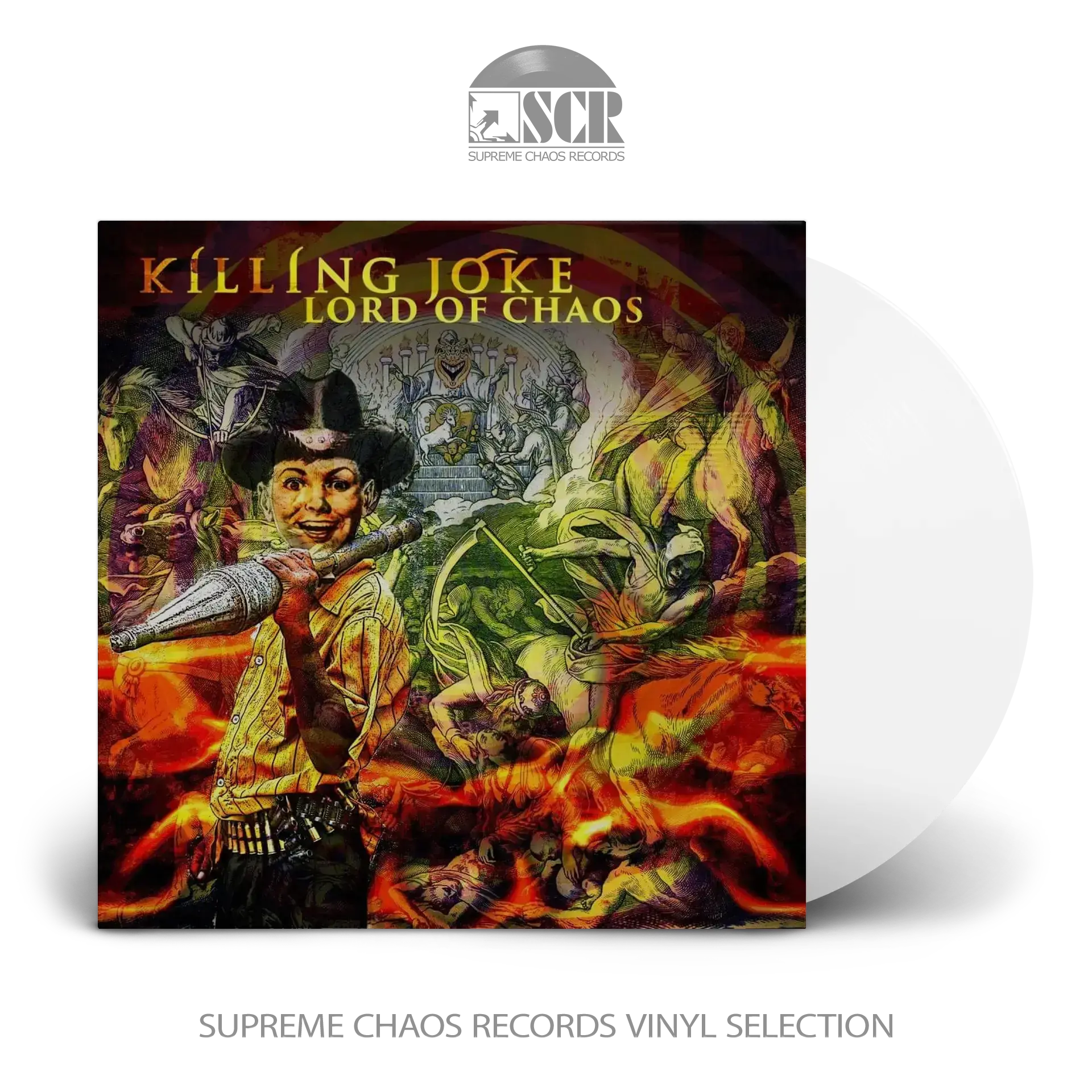 KILLING JOKE · Lord Of Chaos | ULTRA CLEAR LP (Industrial Rock Vinyl)