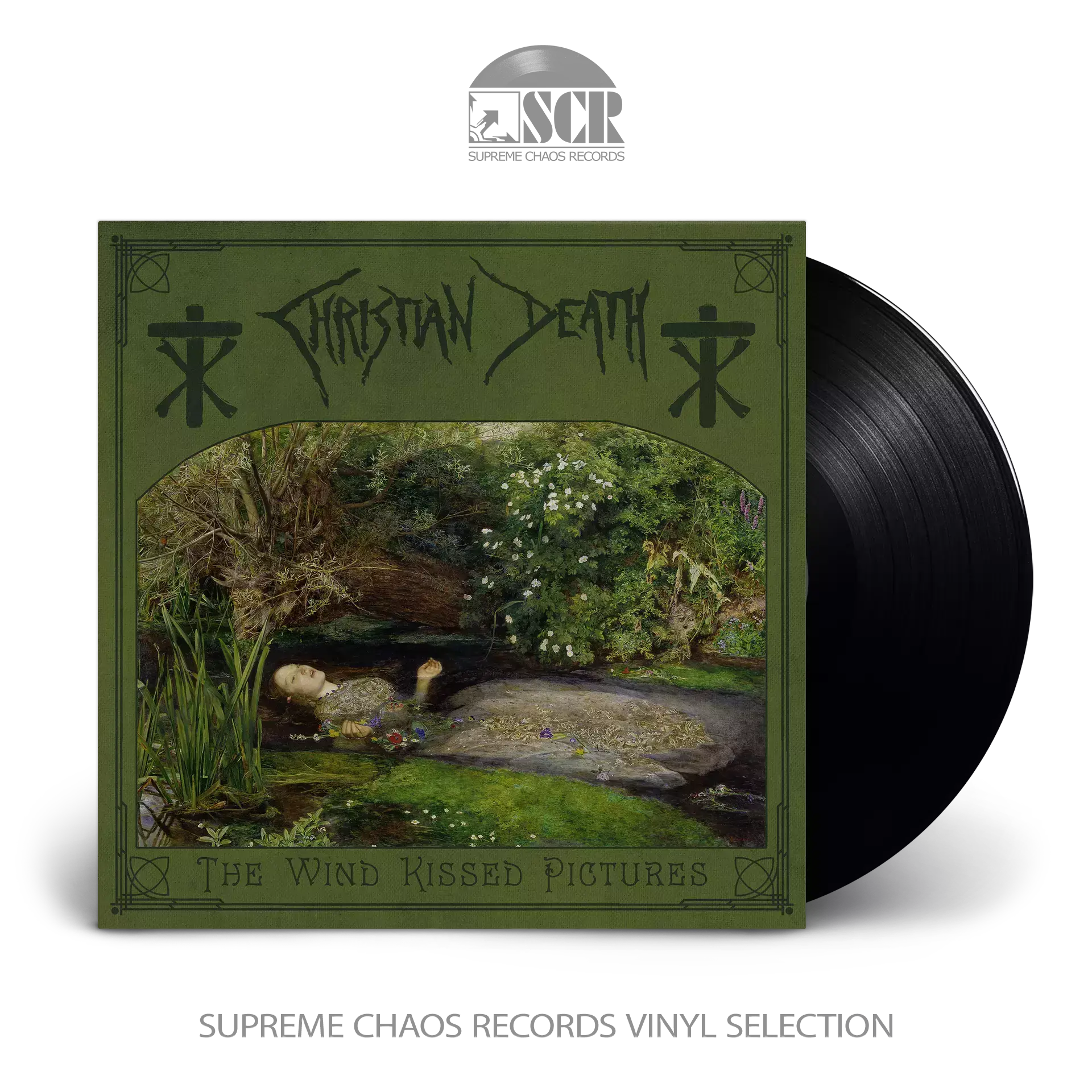 CHRISTIAN DEATH - The Wind Kissed Pictures 2021 · BLACK LP