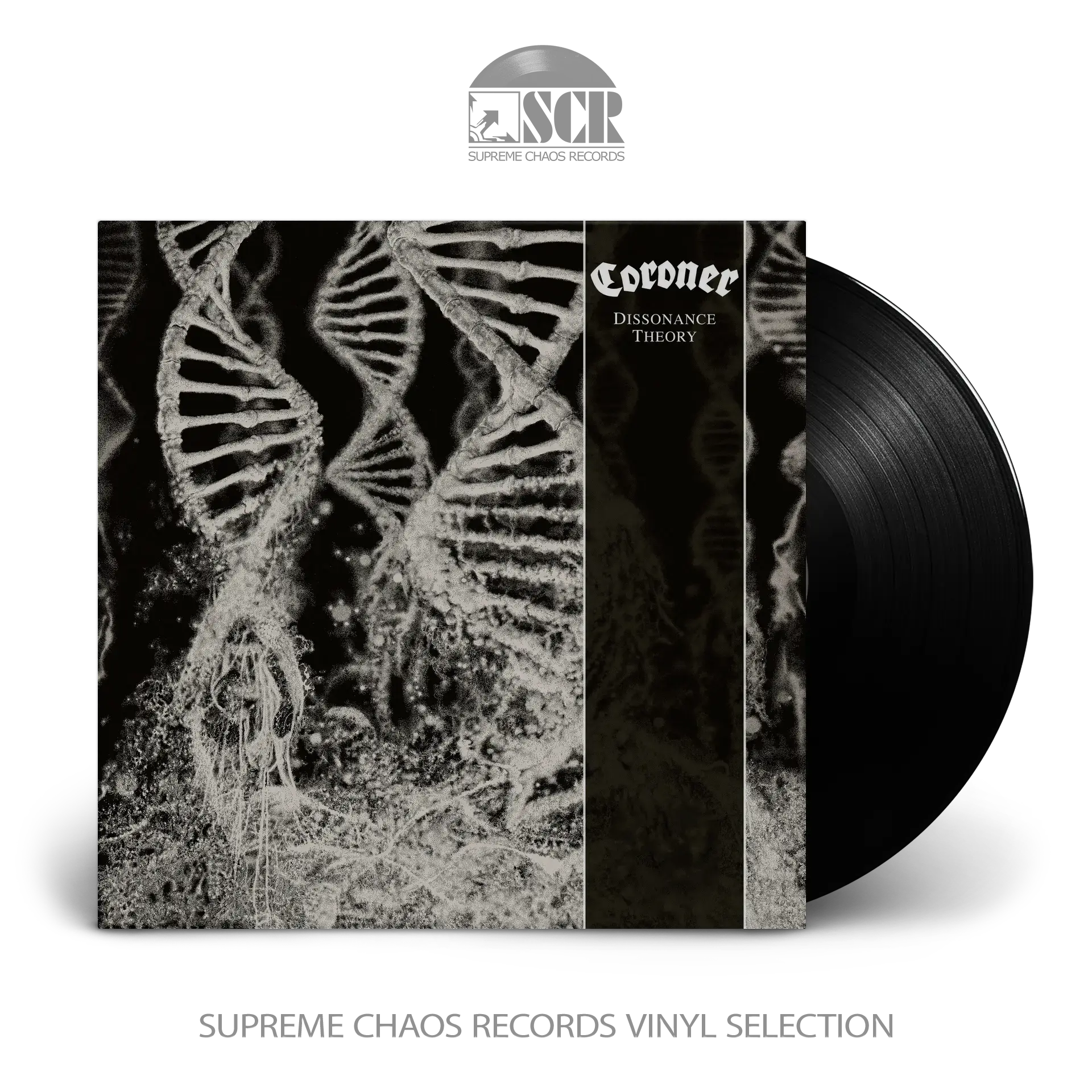 CORONER · Dissonance Theory | BLACK LP (Thrash Metal/Progressive Metal Vinyl)