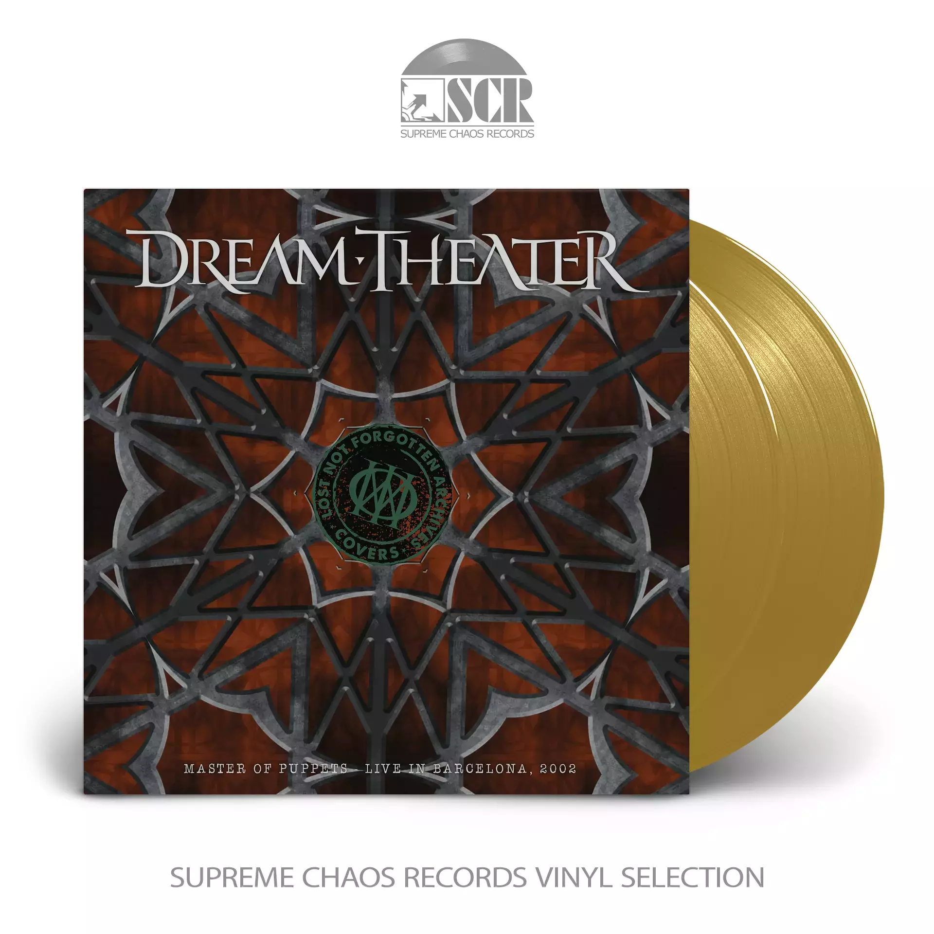 DREAM THEATER · Master Of Puppets - Live in Barcelona 2002 | GOLD 2LP DREAM THEATER · Master Of Puppets - Live in Barcelona 2002 | GOLD 2LP (Progressive Metal Vinyl)