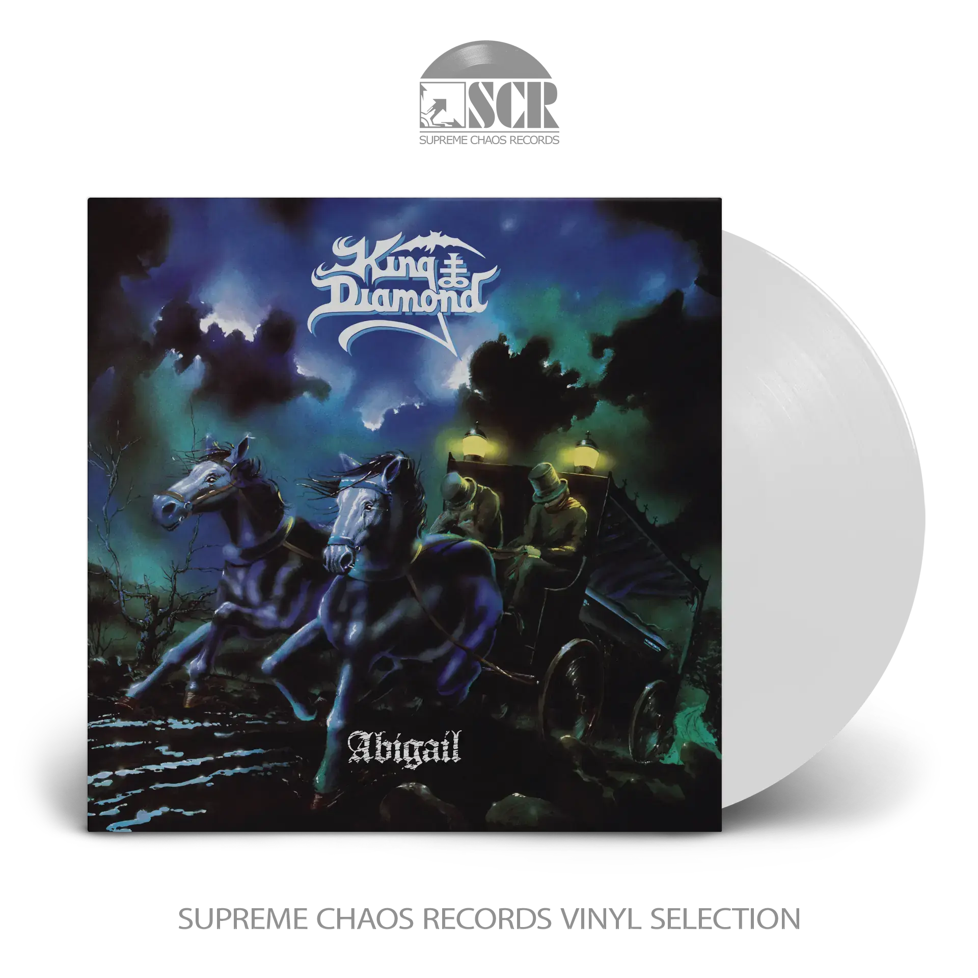 KING DIAMOND · Abigail | WHITE LP (Heavy Metal Vinyl)