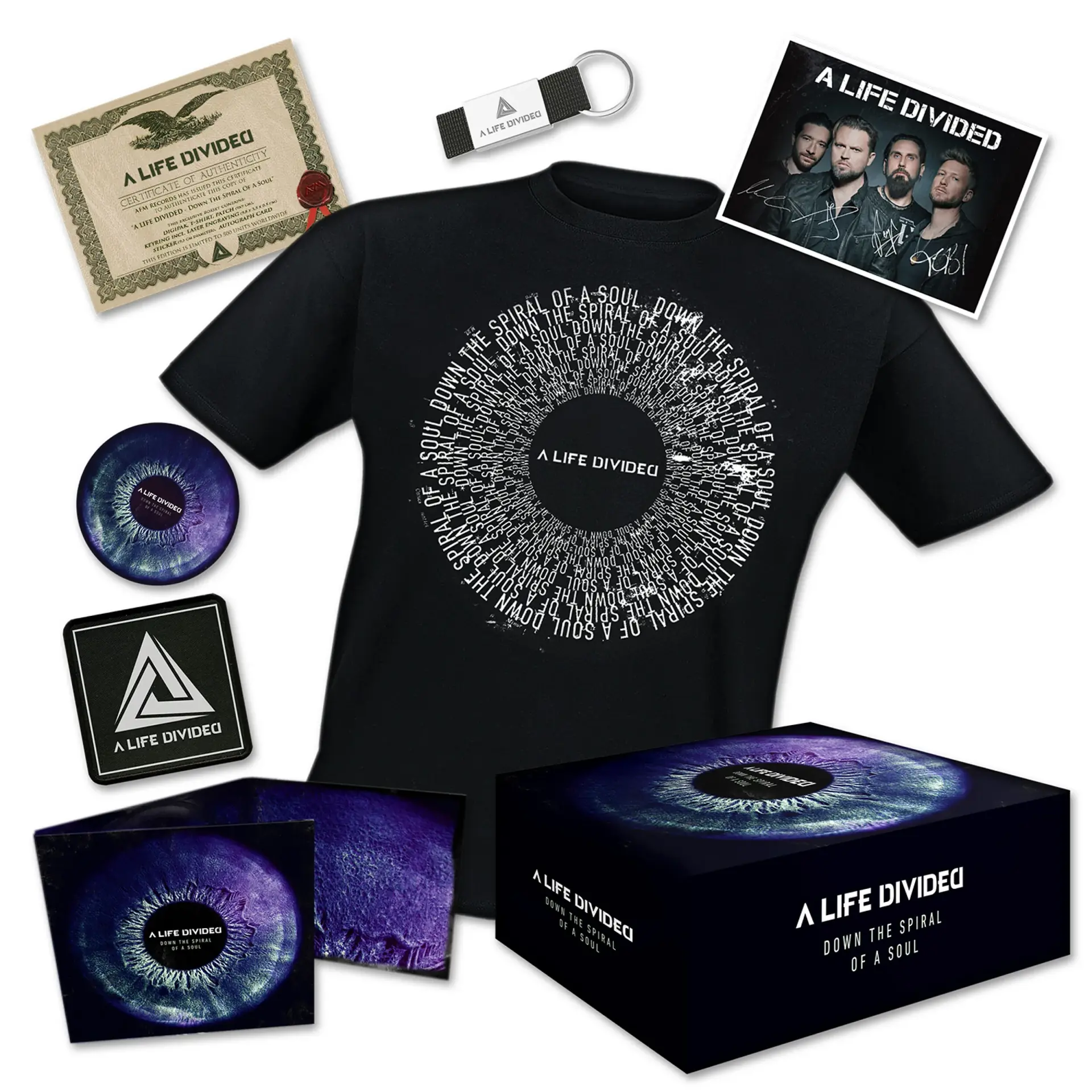 A LIFE DIVIDED - Down The Spiral Of A Soul · BOXCD