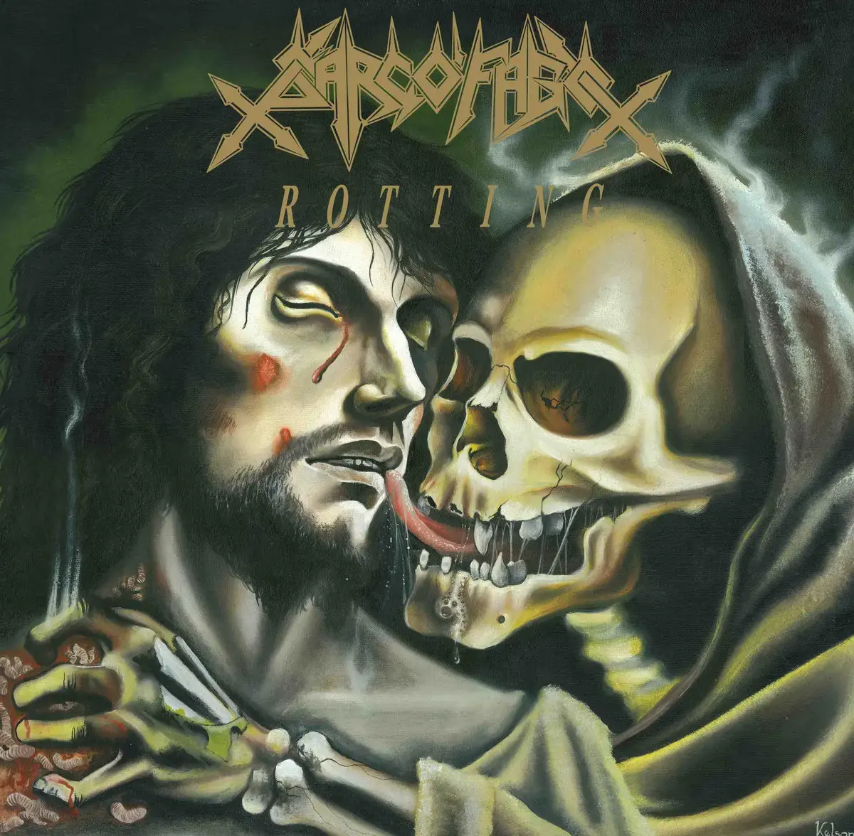 SARCOFAGO · Rotting | BLACK LP · Picture 1 SARCOFAGO · Rotting | BLACK LP (Death Metal/Thrash Metal Vinyl) · Picture 1