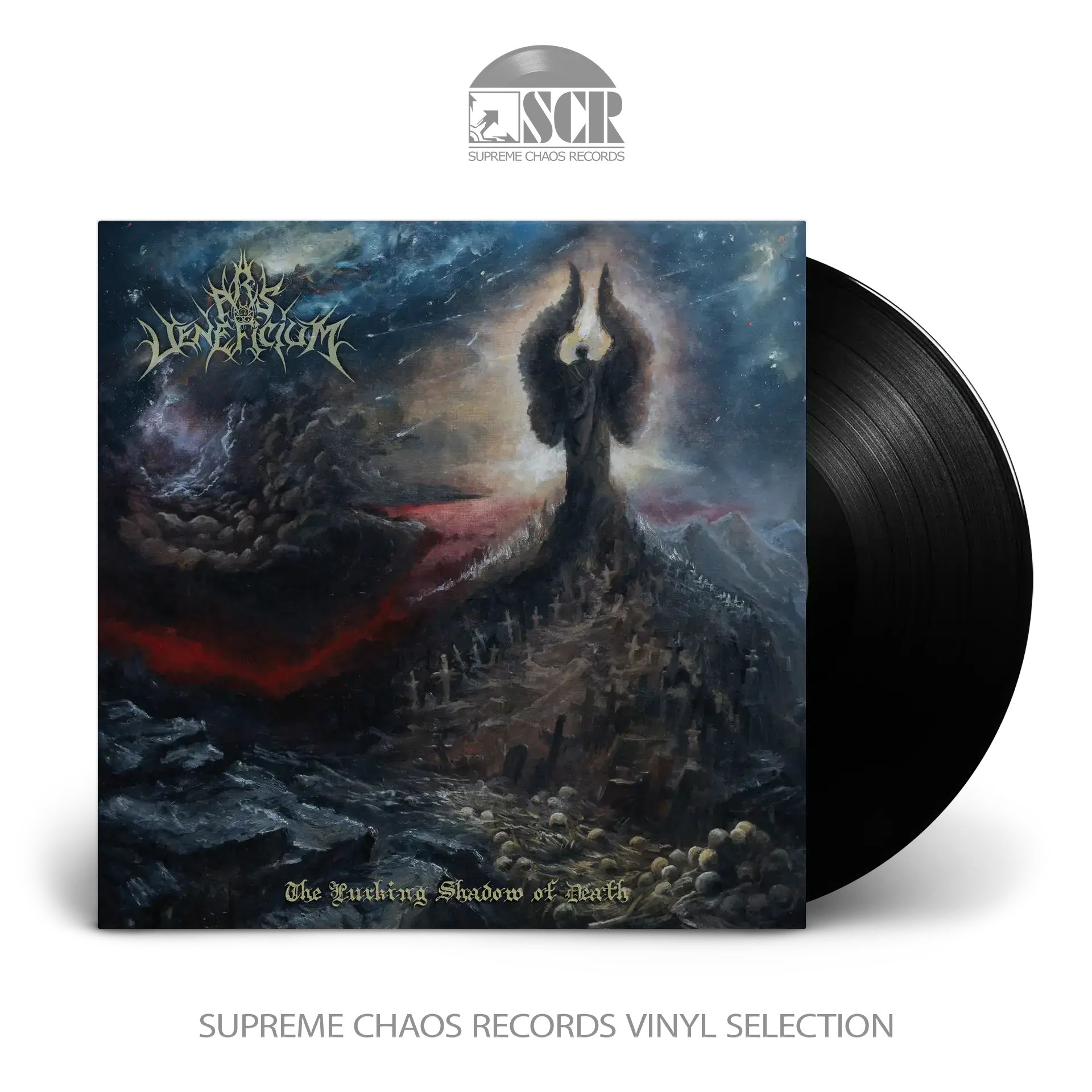 ARS VENEFICIUM · The Lurking Shadow Of Death | BLACK LP ARS VENEFICIUM · The Lurking Shadow Of Death | BLACK LP (Black Metal Vinyl)