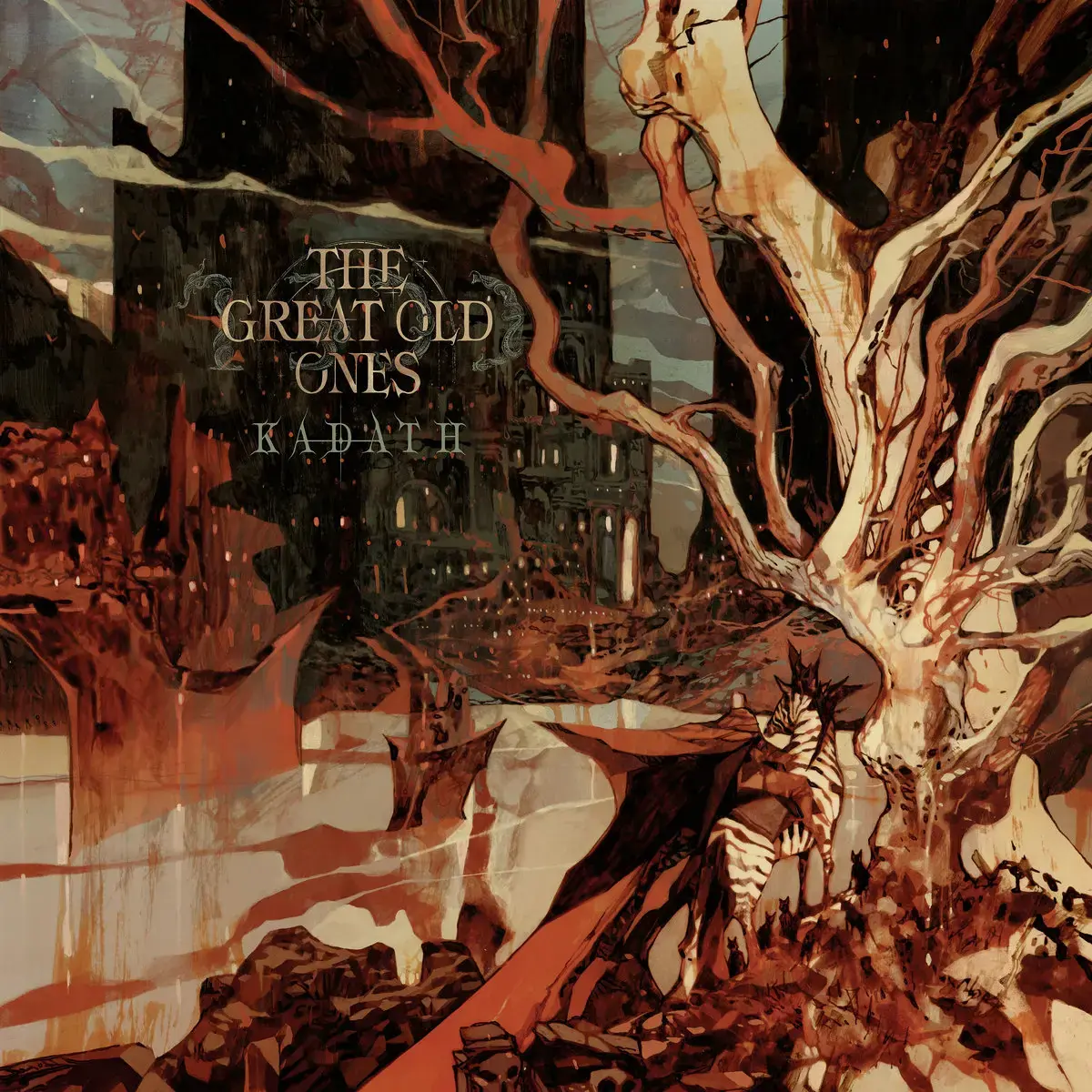 THE GREAT OLD ONES - Kadath · CLEAR/BLACK MARBLED 2LP 1