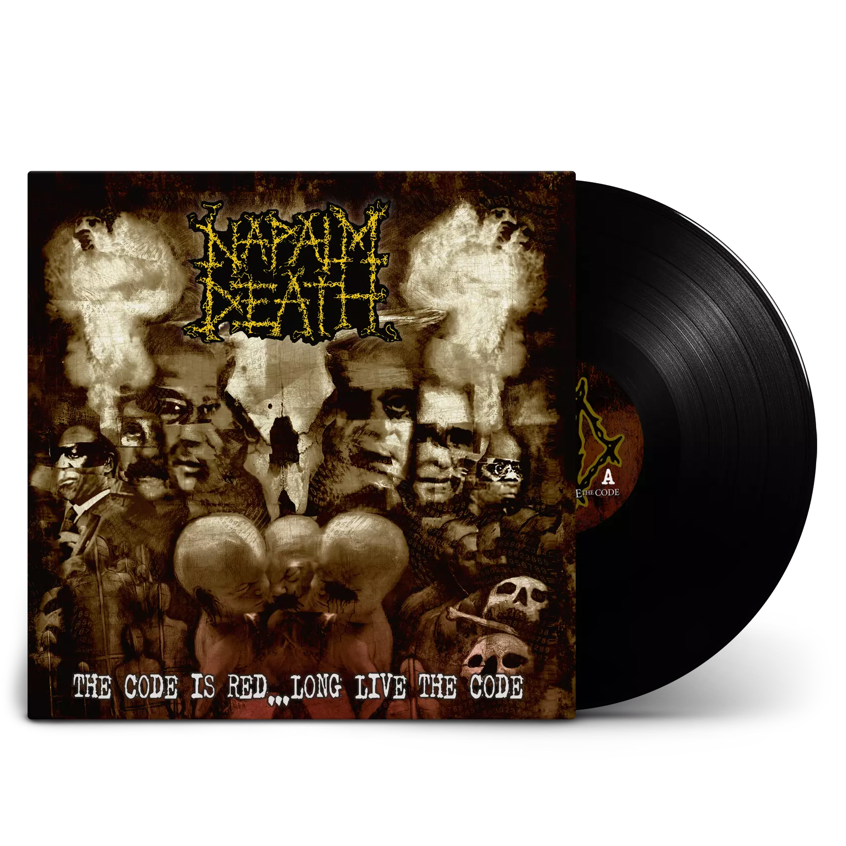 NAPALM DEATH - The Code Is Red [BLACK LP]