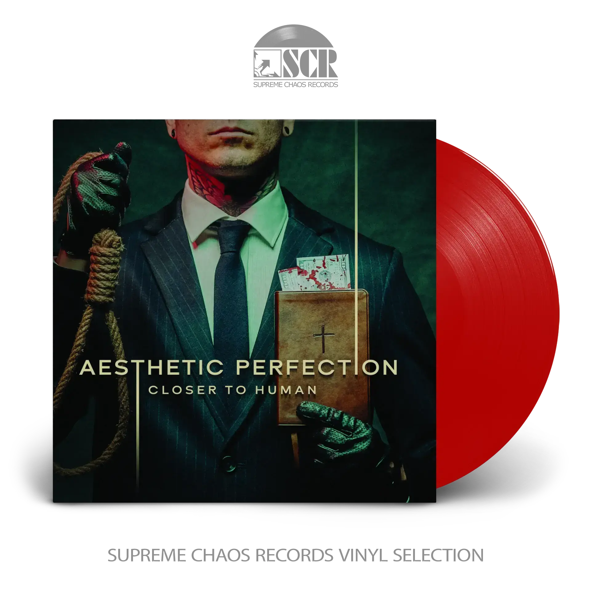 AESTHETIC PERFECTION - Closer to Human · RED LP
