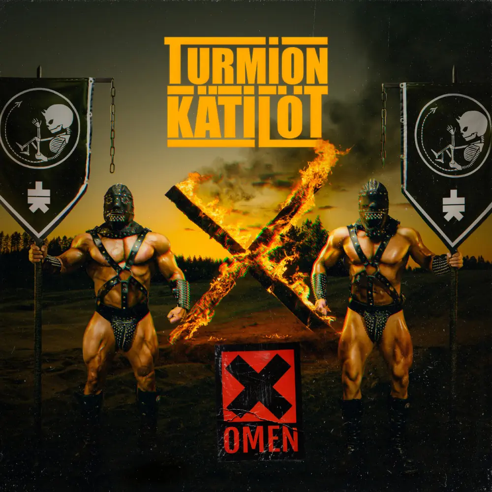 TURMION KÄTILÖT - Omen X · YELLOW VINYL LP (Industrial Vinyl) · Picture 1