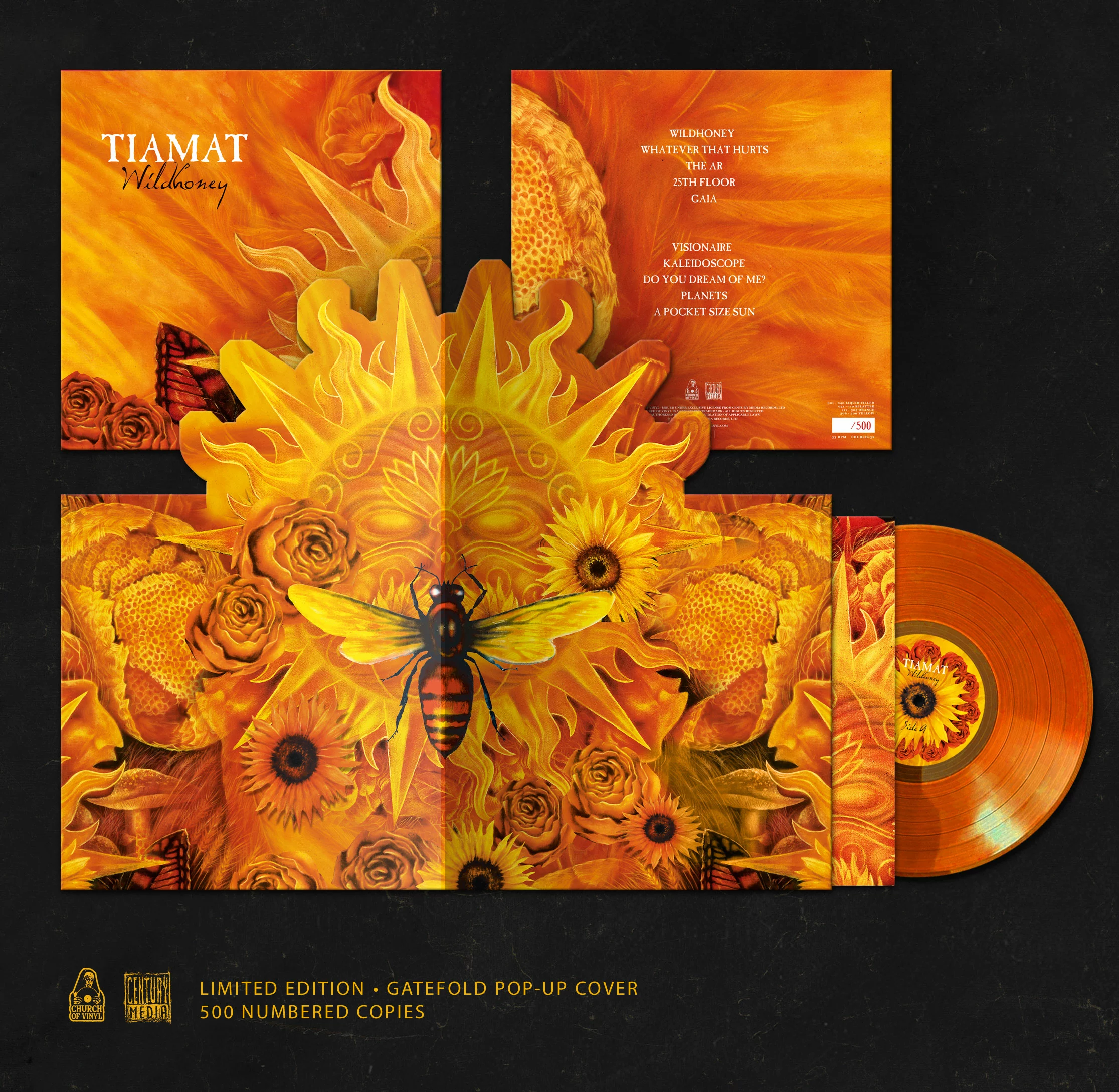 TIAMAT - Wildhoney (Pop-Up) [ORANGE LP]