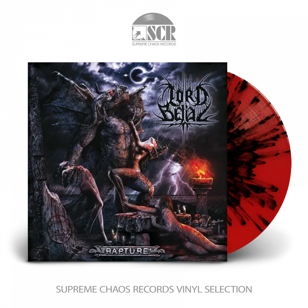 Lord Belial · Rapture | RED/BLACK Splatter LP
