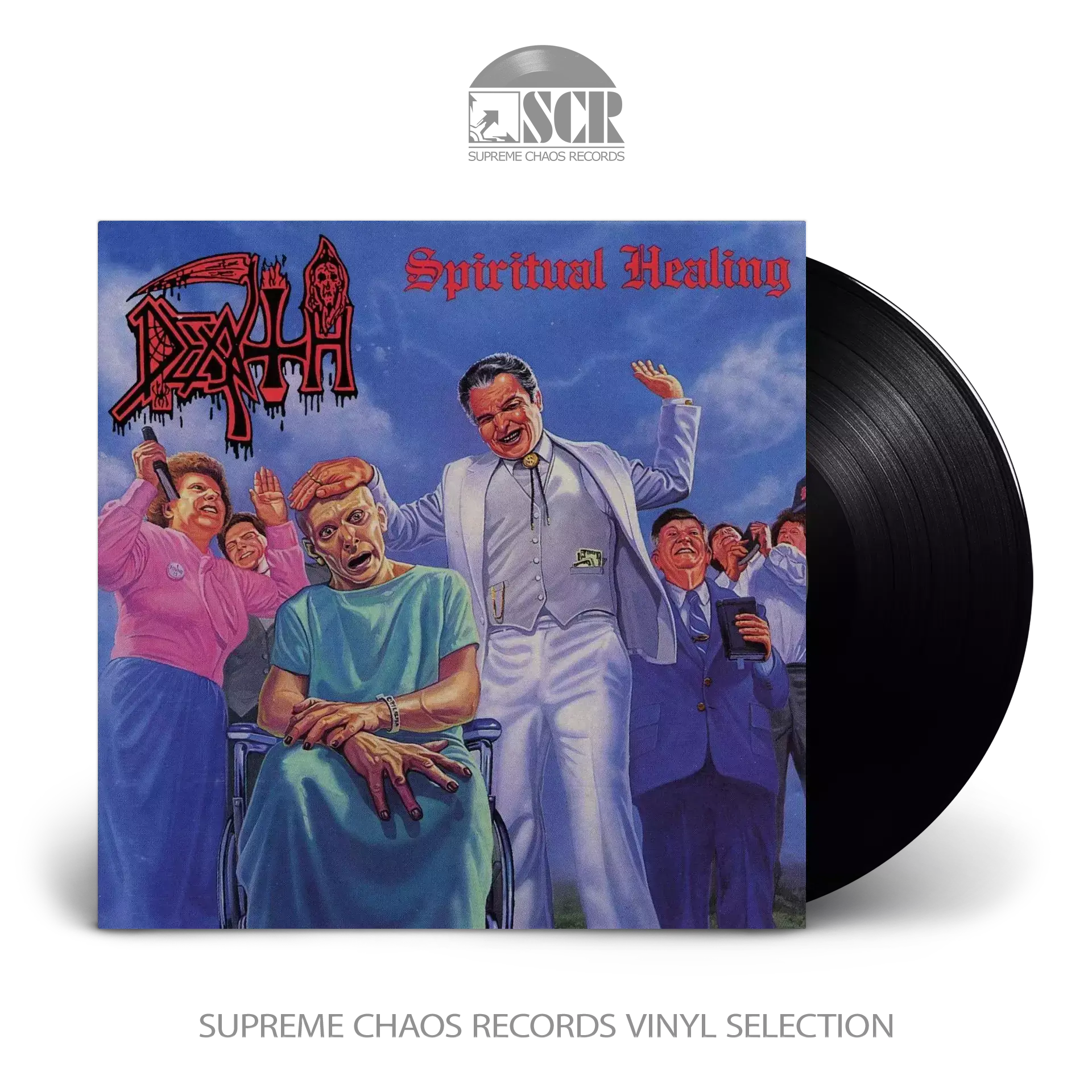 DEATH · Spiritual Healing | BLACK LP DEATH · Spiritual Healing | BLACK LP (Death Metal Vinyl)