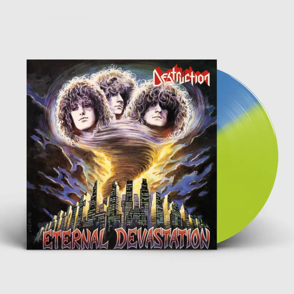 DESTRUCTION - Eternal Devastation · BLUE/YELLOW LP (Thrash Metal/Heavy Metal Vinyl)