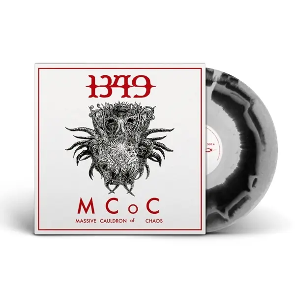 1349 - Massive Cauldron Of Chaos · BLACK/WHITE LP 1349 - Massive Cauldron Of Chaos · BLACK/WHITE LP (Black Metal Vinyl)