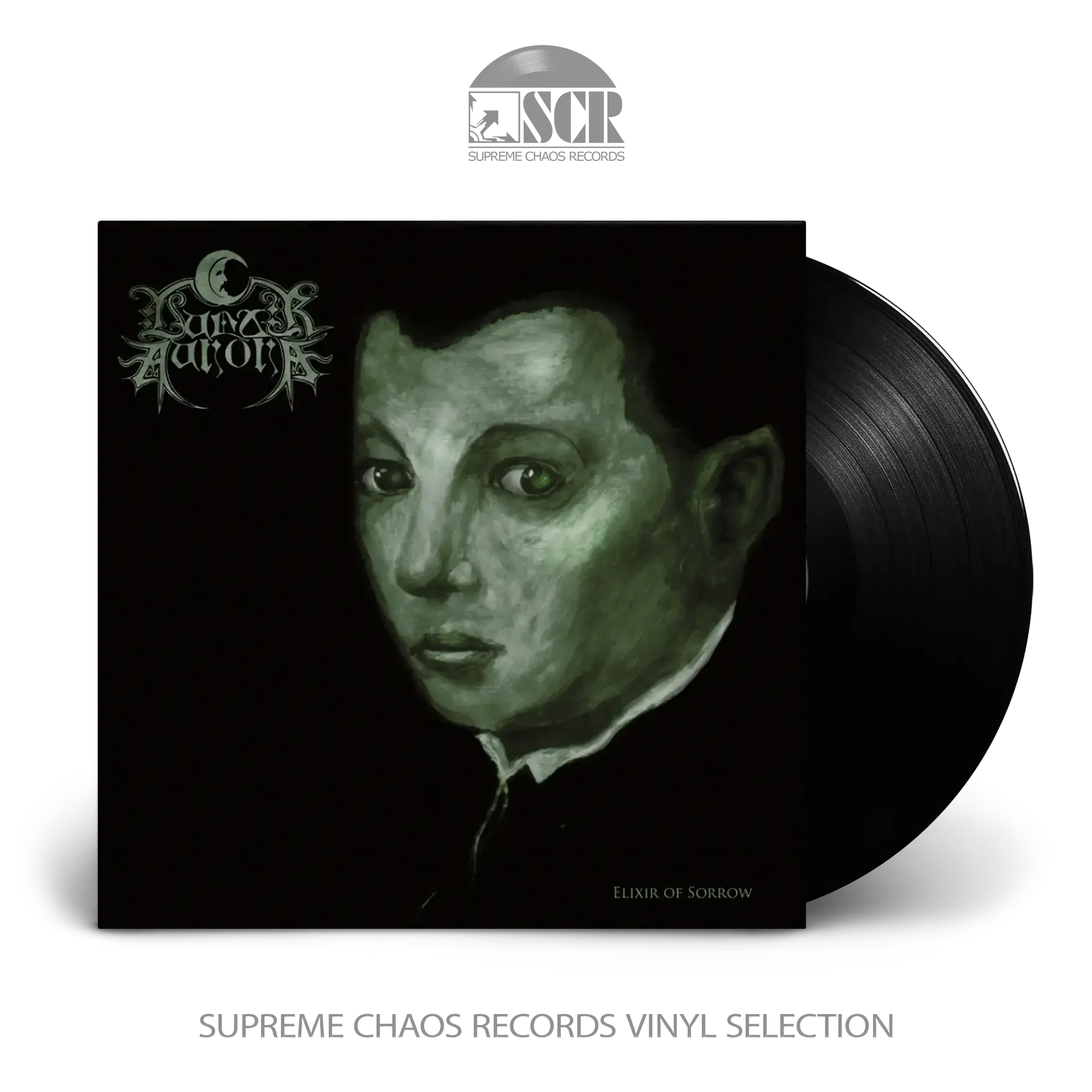 LUNAR AURORA · Elixir Of Sorrow | BLACK LP (Black Metal Vinyl)