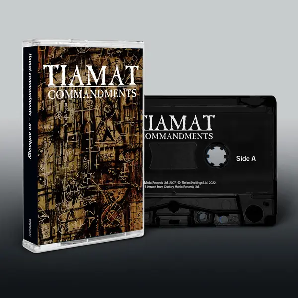 TIAMAT - Commandments - An Anthology · BLACK TAPE TIAMAT - Commandments - An Anthology · BLACK TAPE (Gothic Metal Tapes)