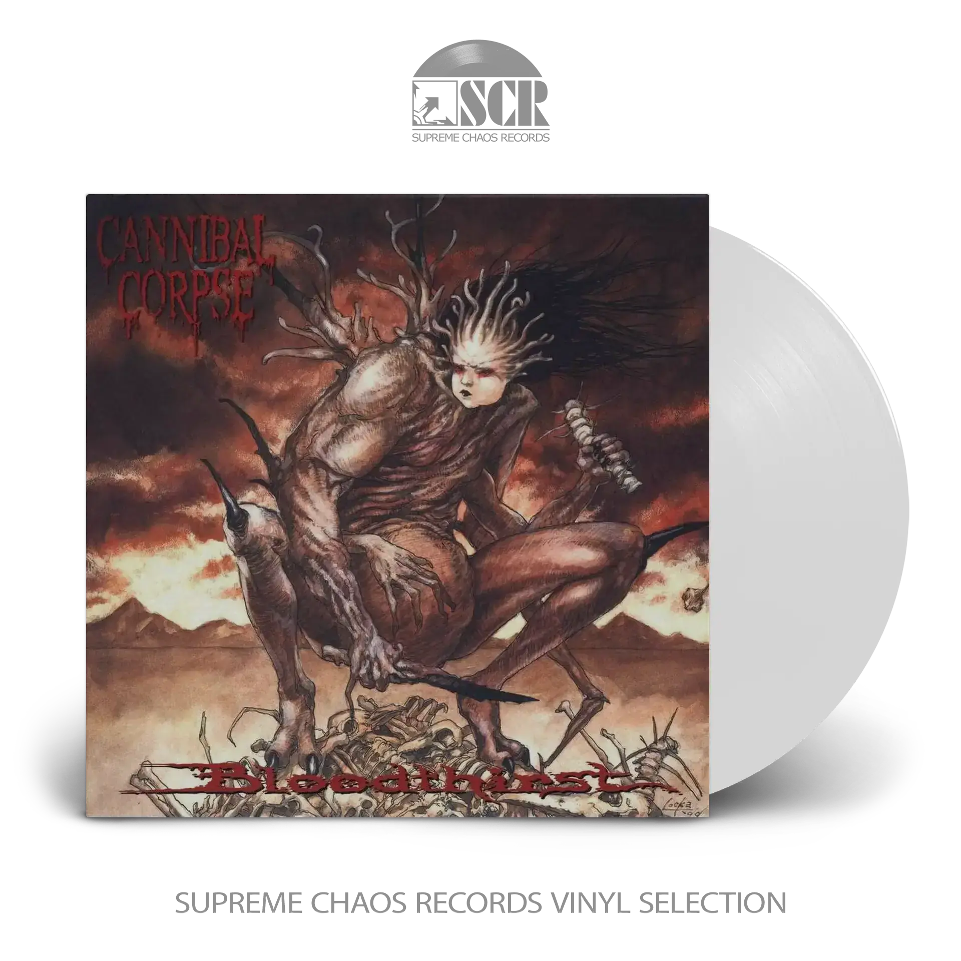 CANNIBAL CORPSE · Bloodthirst | WHITE LP CANNIBAL CORPSE · Bloodthirst | WHITE LP (Death Metal Vinyl)
