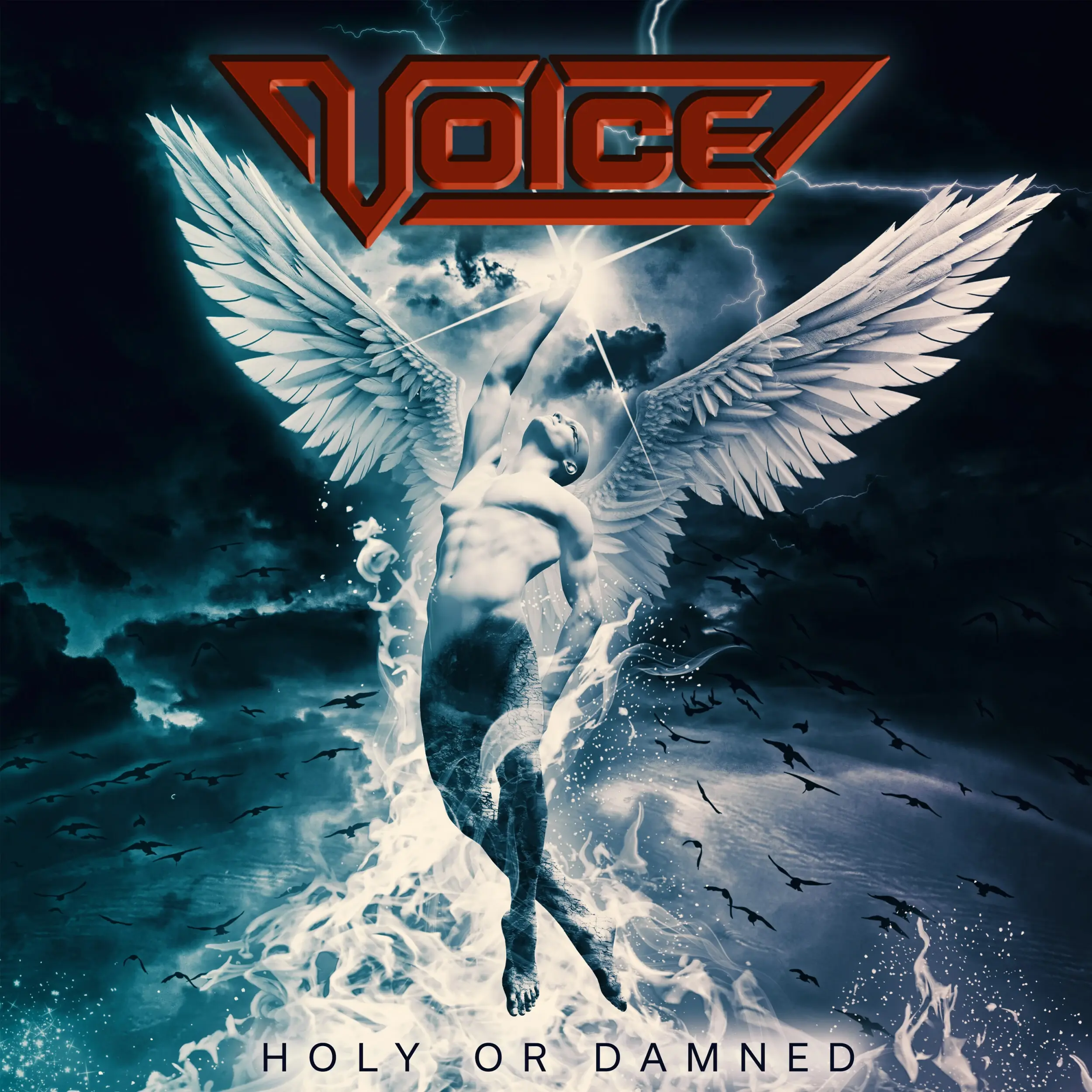 VOICE · Holy Or Damned | BLACK LP · Picture 1 VOICE · Holy Or Damned | BLACK LP (Heavy Metal Vinyl) · Picture 1