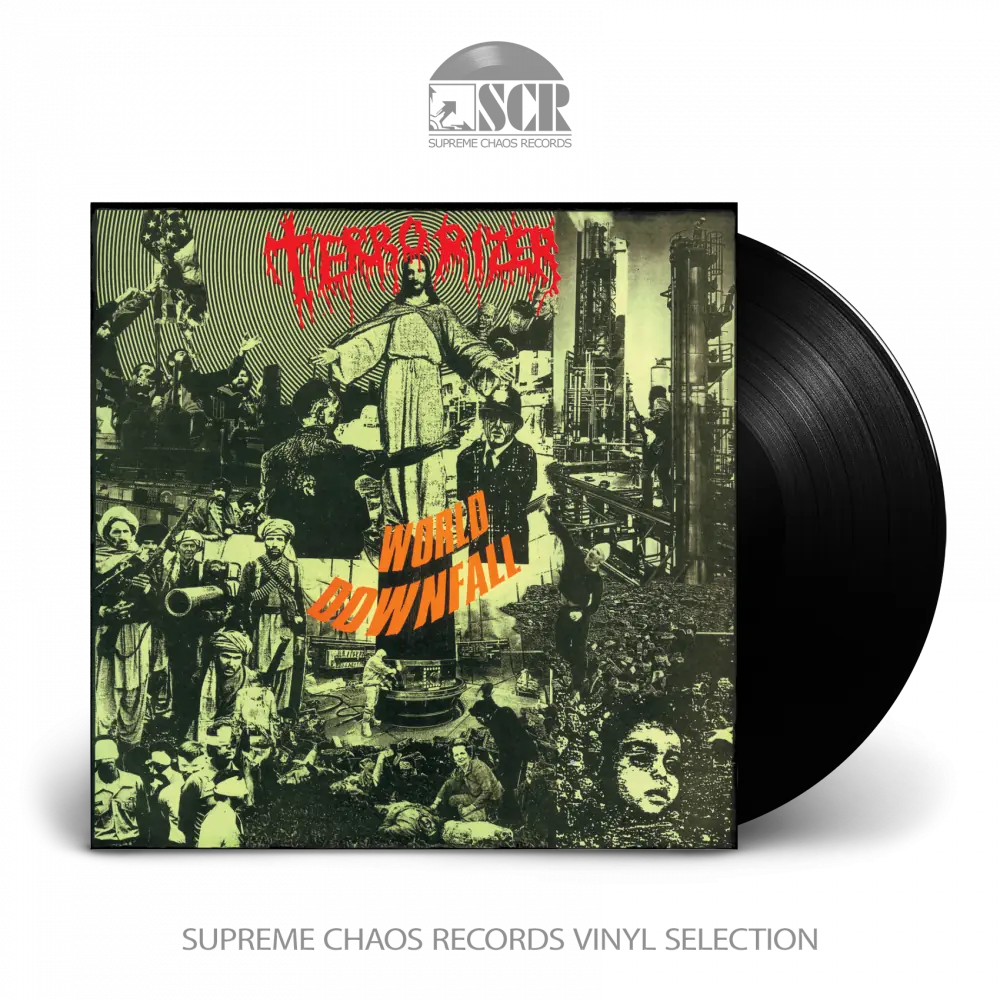 TERRORIZER - World Downfall · BLACK LP (Death Metal/Grindcore Vinyl)