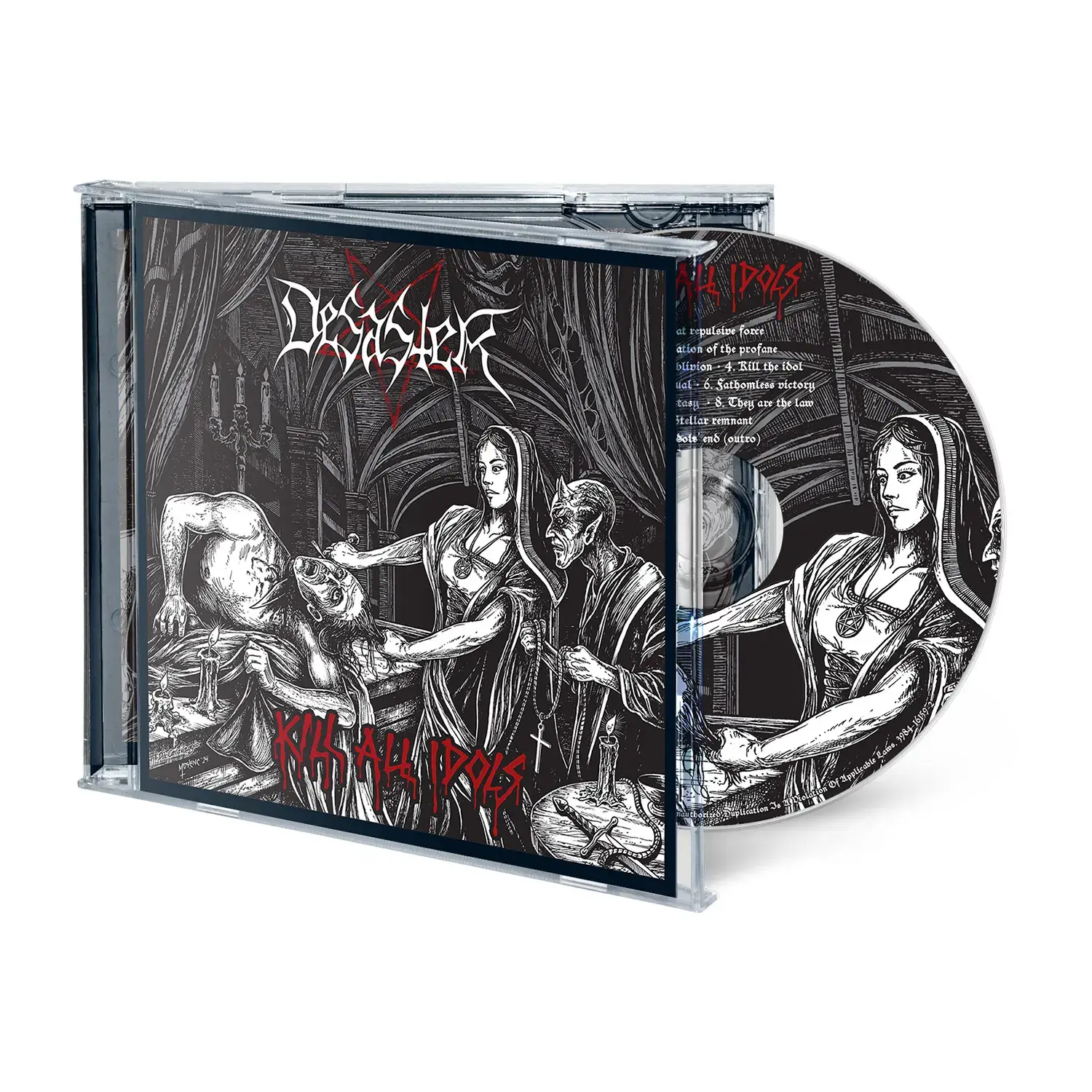 DESASTER - Kill All Idols · CD (Black Metal/Thrash Metal CDs) · Bild 2
