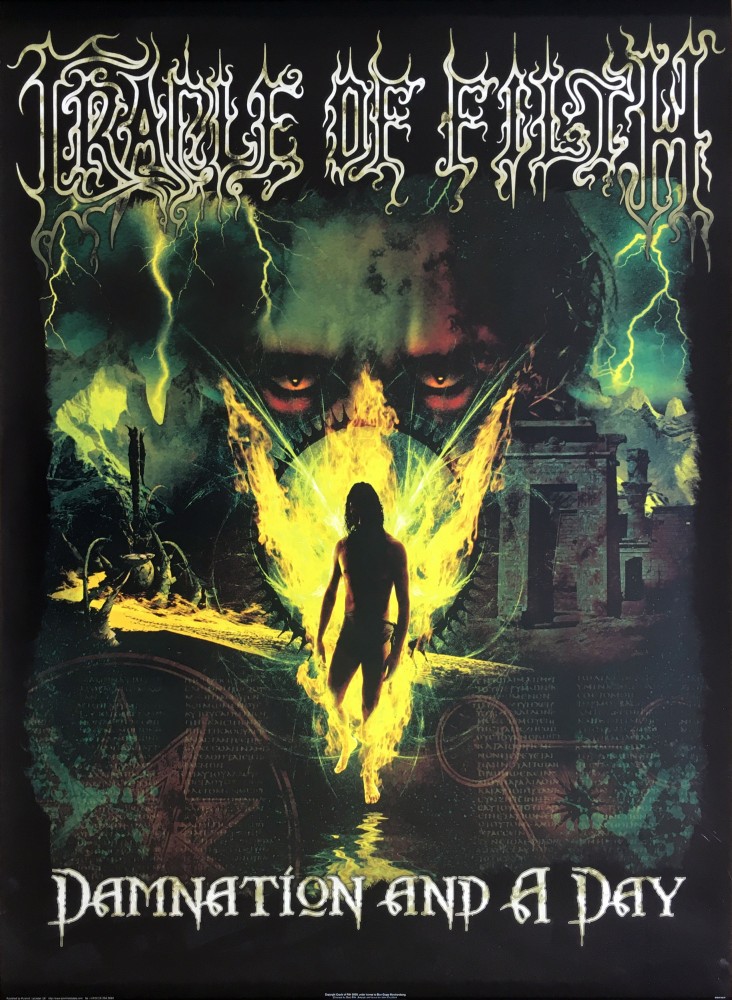 CRADLE OF FILTH - Damnation And A Day [PP0763 POSTER]
