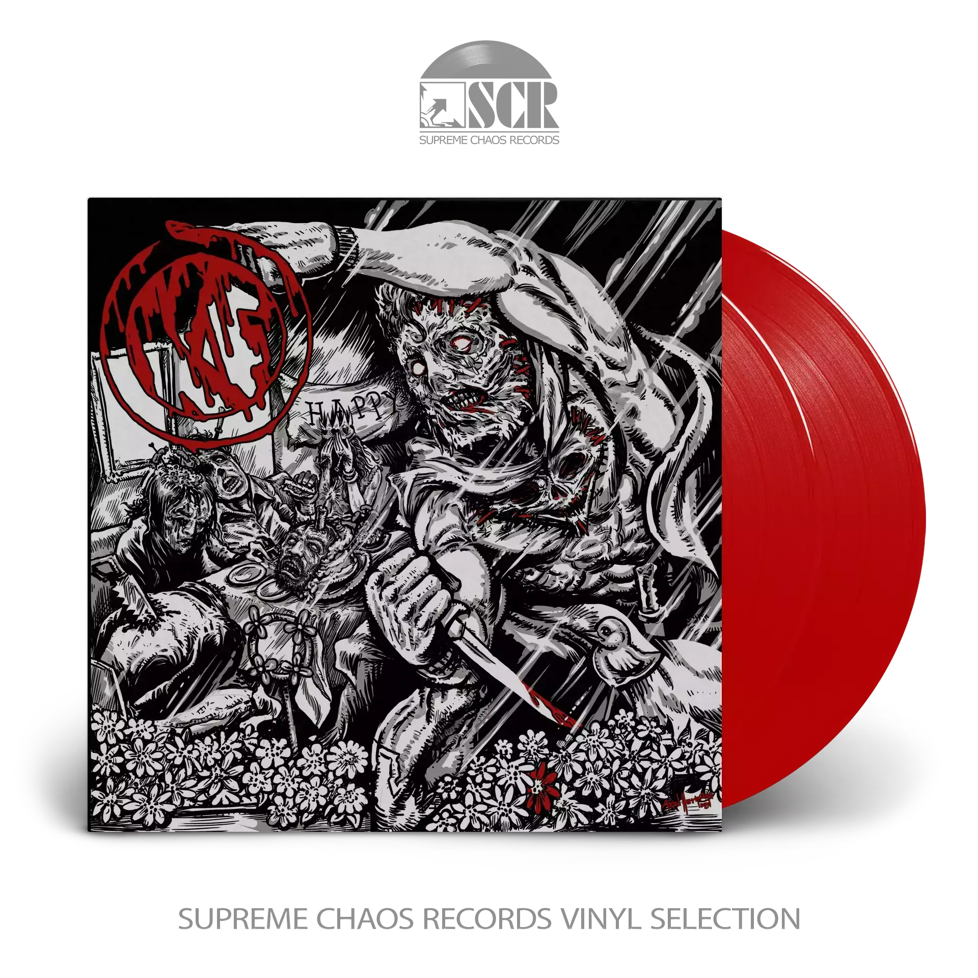 KADAVERFICKER - Superkiller · RED DOUBLE VINYL KADAVERFICKER - Superkiller · RED DOUBLE VINYL (Death Metal Vinyl)