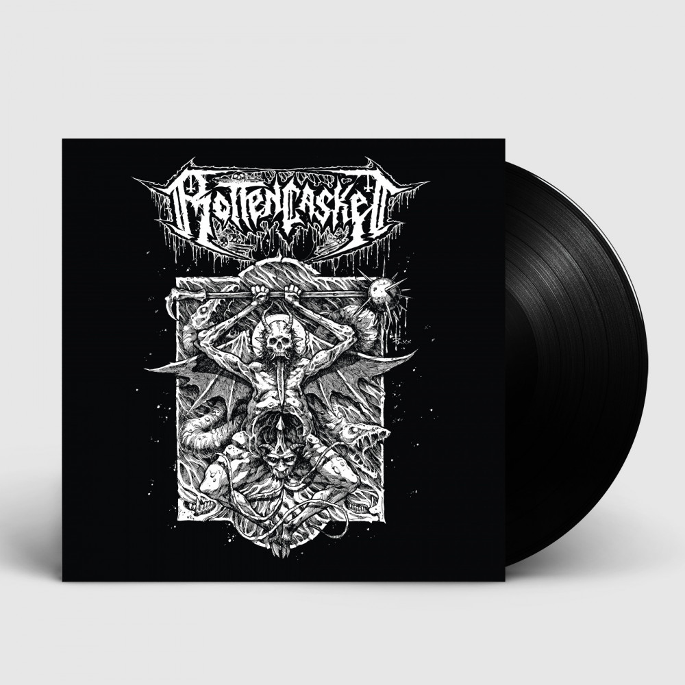 ROTTEN CASKET - First Nail in the Casket [BLACK LP]
