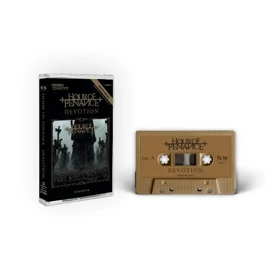 HOUR OF PENANCE · Devotion | GOLD TAPE HOUR OF PENANCE · Devotion | GOLD TAPE (Death Metal Tapes)