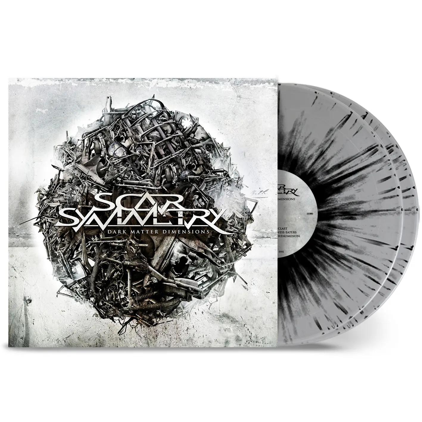 SCAR SYMMETRY - Dark Matter Dimensions · GREY/BLACK SPLATTER DLP
