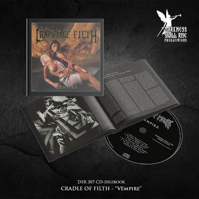 CRADLE OF FILTH - Vempire, Or Dark Faerytales In Phallustein · DIGIBOOK CD CRADLE OF FILTH - Vempire, Or Dark Faerytales In Phallustein · DIGIBOOK CD (Gothic Metal/Black Metal CDs)