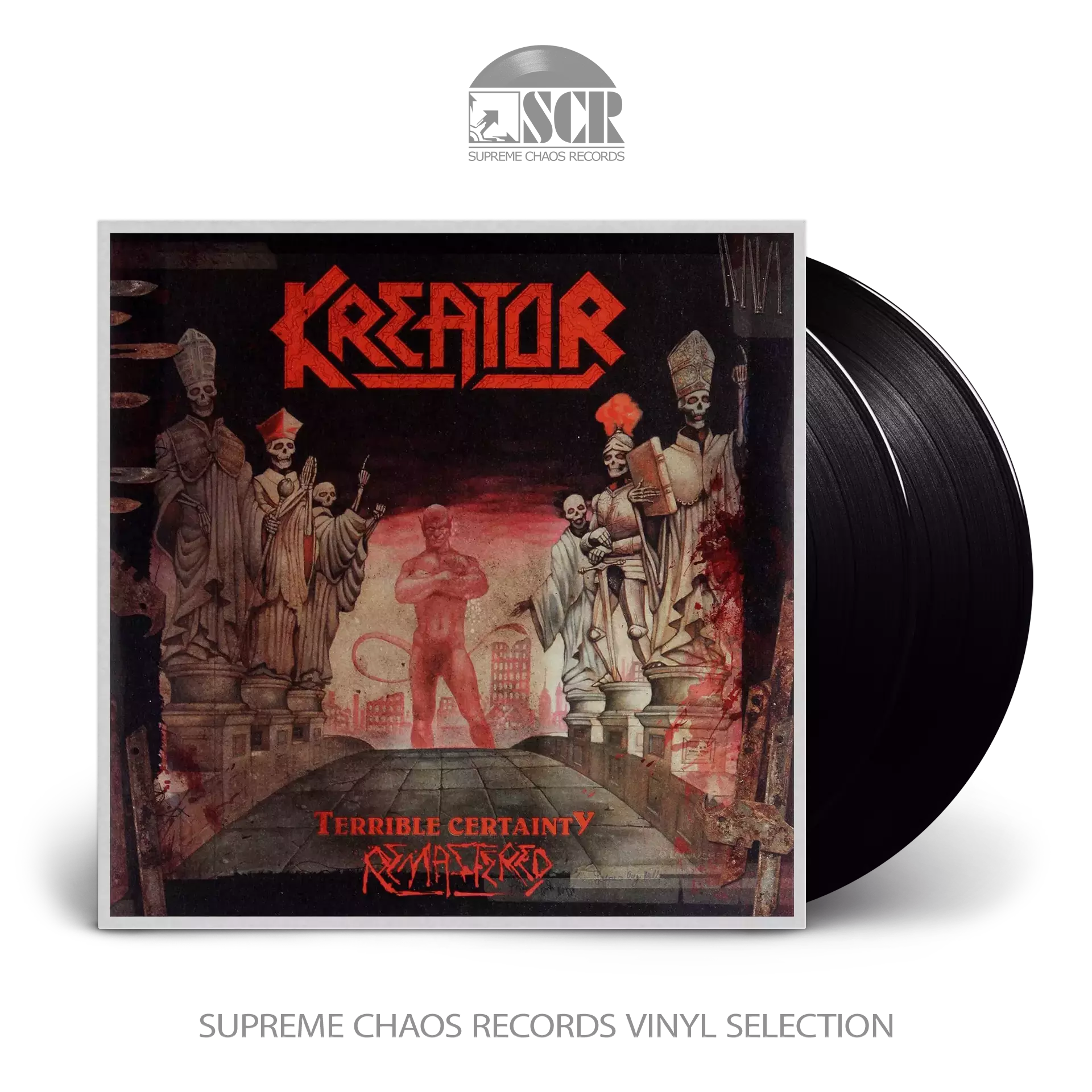 KREATOR · Terrible Certainty (Remastered) | BLACK DLP KREATOR · Terrible Certainty (Remastered) | BLACK DLP (Thrash Metal Vinyl)