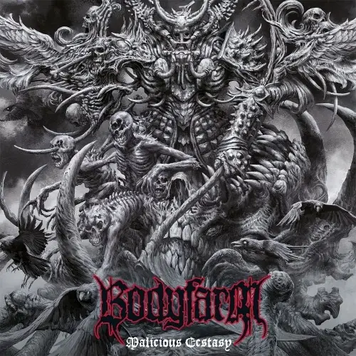 BODYFARM · Malicious Ecstasy | ULTRA CLEAR LP (Death Metal Vinyl) · Picture 1