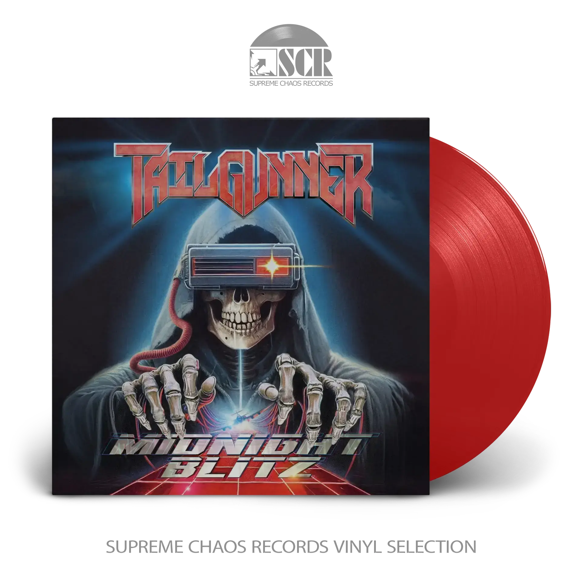 TAILGUNNER - Midnight Blitz · RED LP TAILGUNNER - Midnight Blitz · RED LP (Heavy Metal Vinyl)