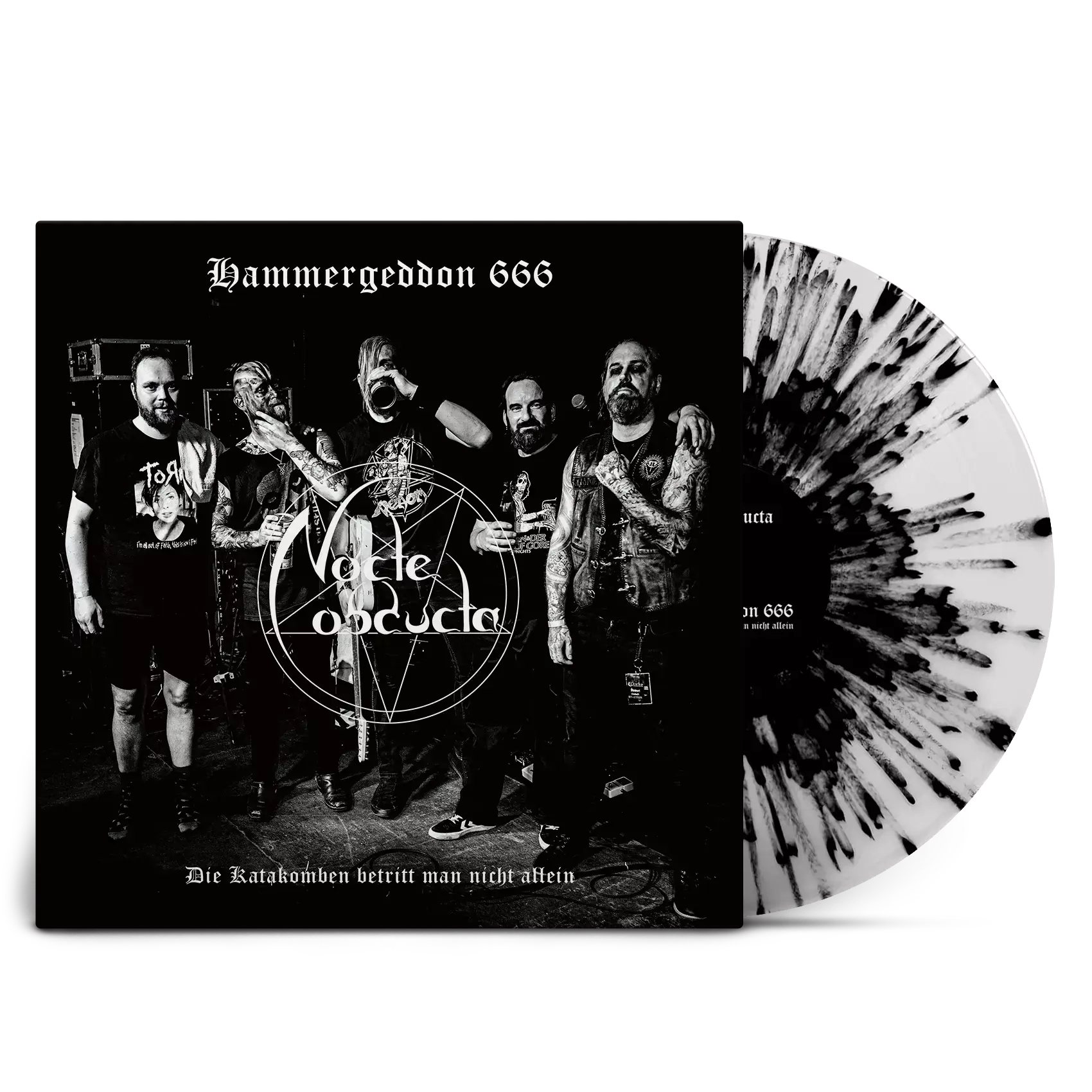 NOCTE OBDUCTA - Hammergeddon 666 · SPLATTER LP