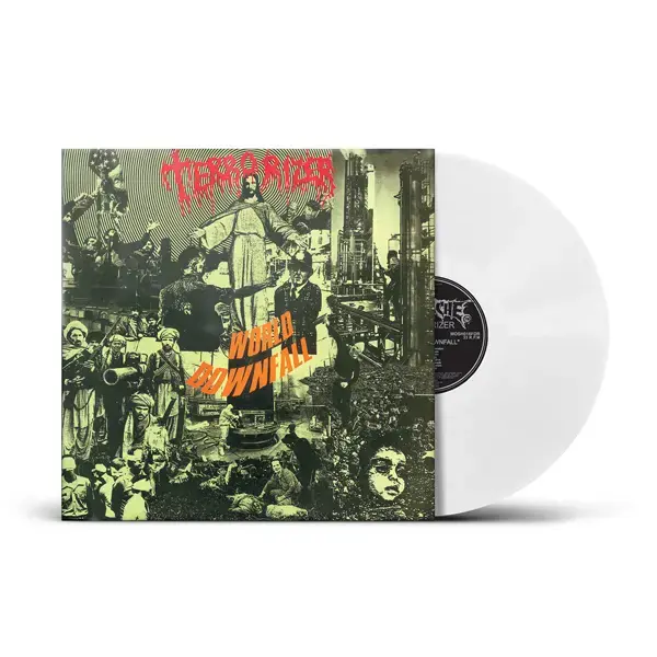 TERRORIZER - World Downfall · WHITE LP (Grindcore/Death Metal Vinyl)