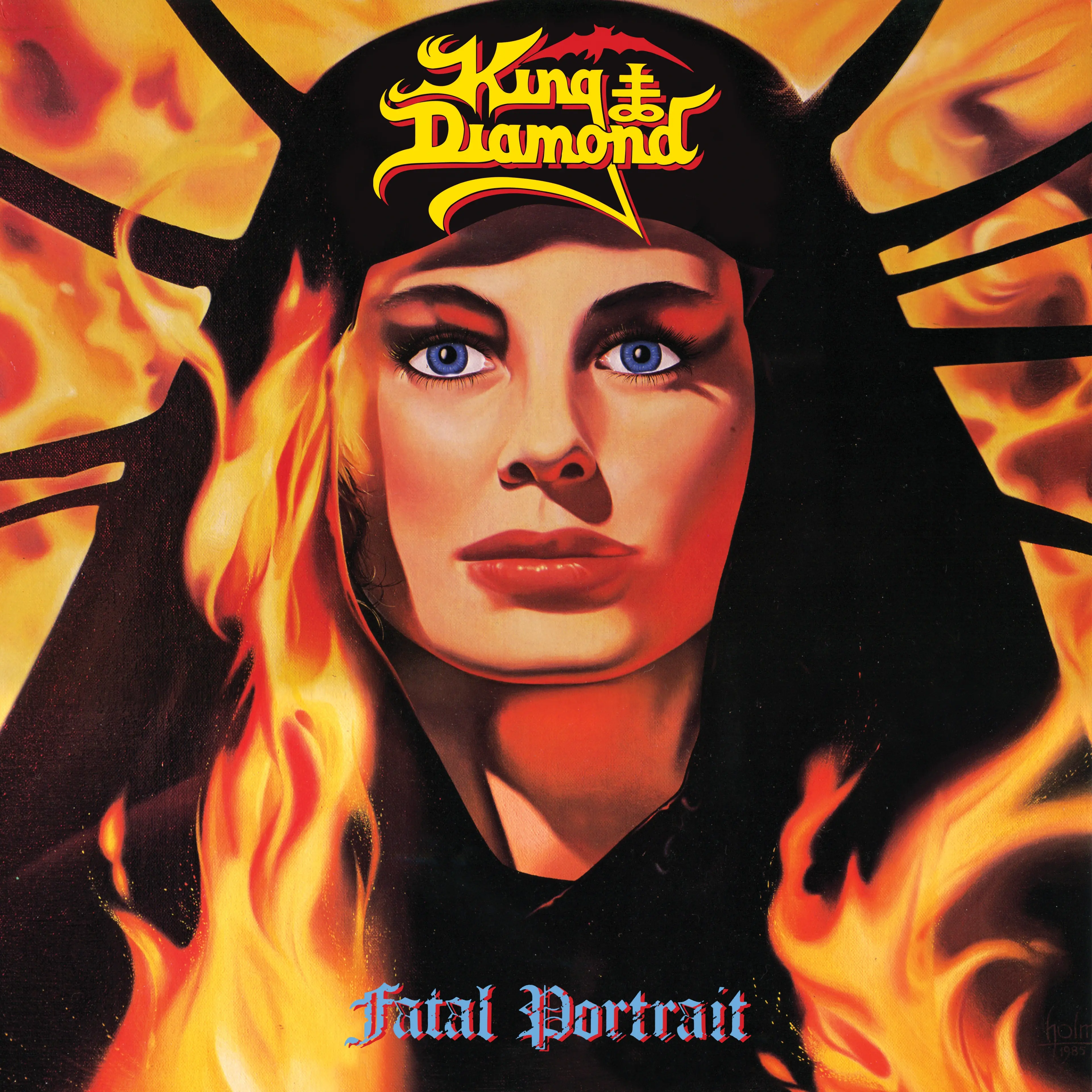 KING DIAMOND · Fatal Portrait | WHITE LP (Heavy Metal Vinyl) · Picture 1