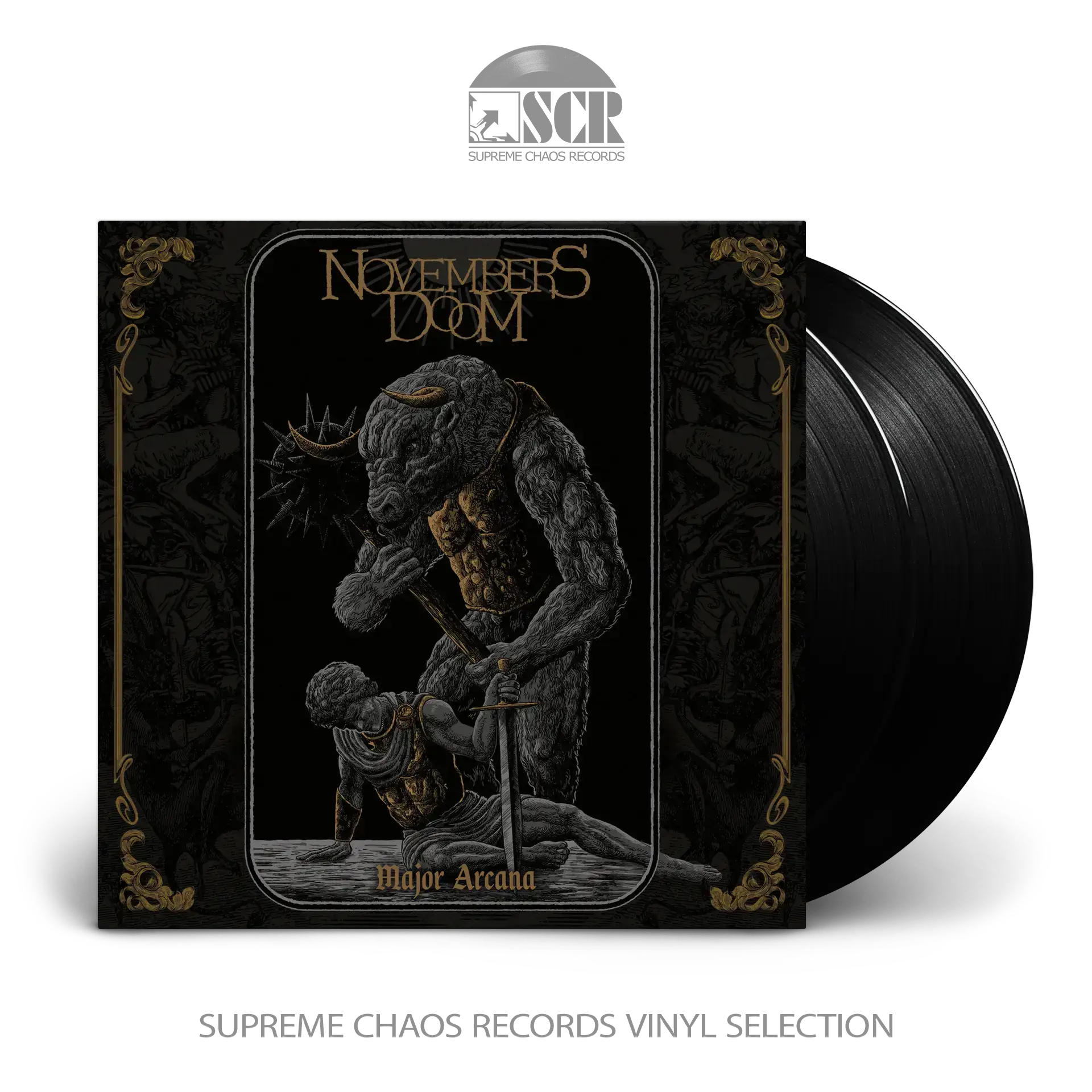 NOVEMBERS DOOM · Major Arcana | BLACK 2LP NOVEMBERS DOOM · Major Arcana | BLACK 2LP (Dark Metal/Doom Metal/Death Metal Vinyl)